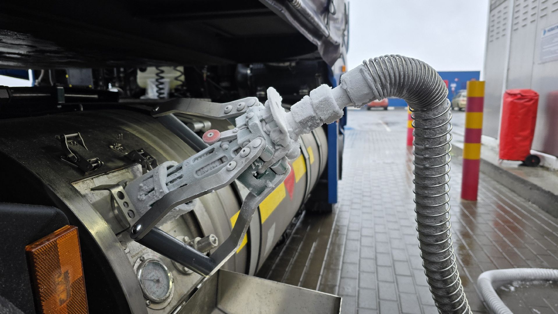 Коломна, КриоАЗС , криогенная газозаправочная станция,