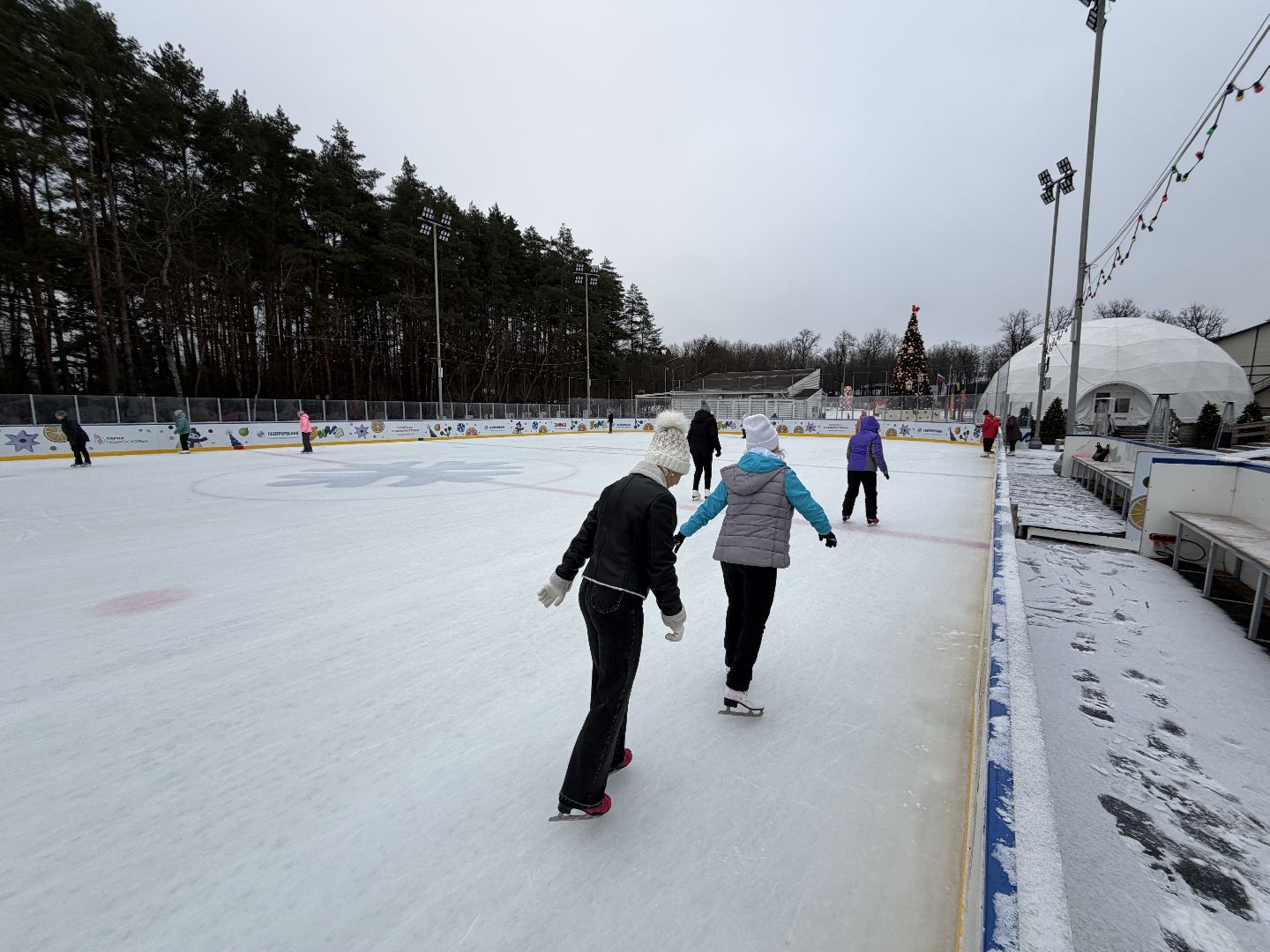 Активное долголетие, Каток в Одинцово, Бесплатный мастер-класс,