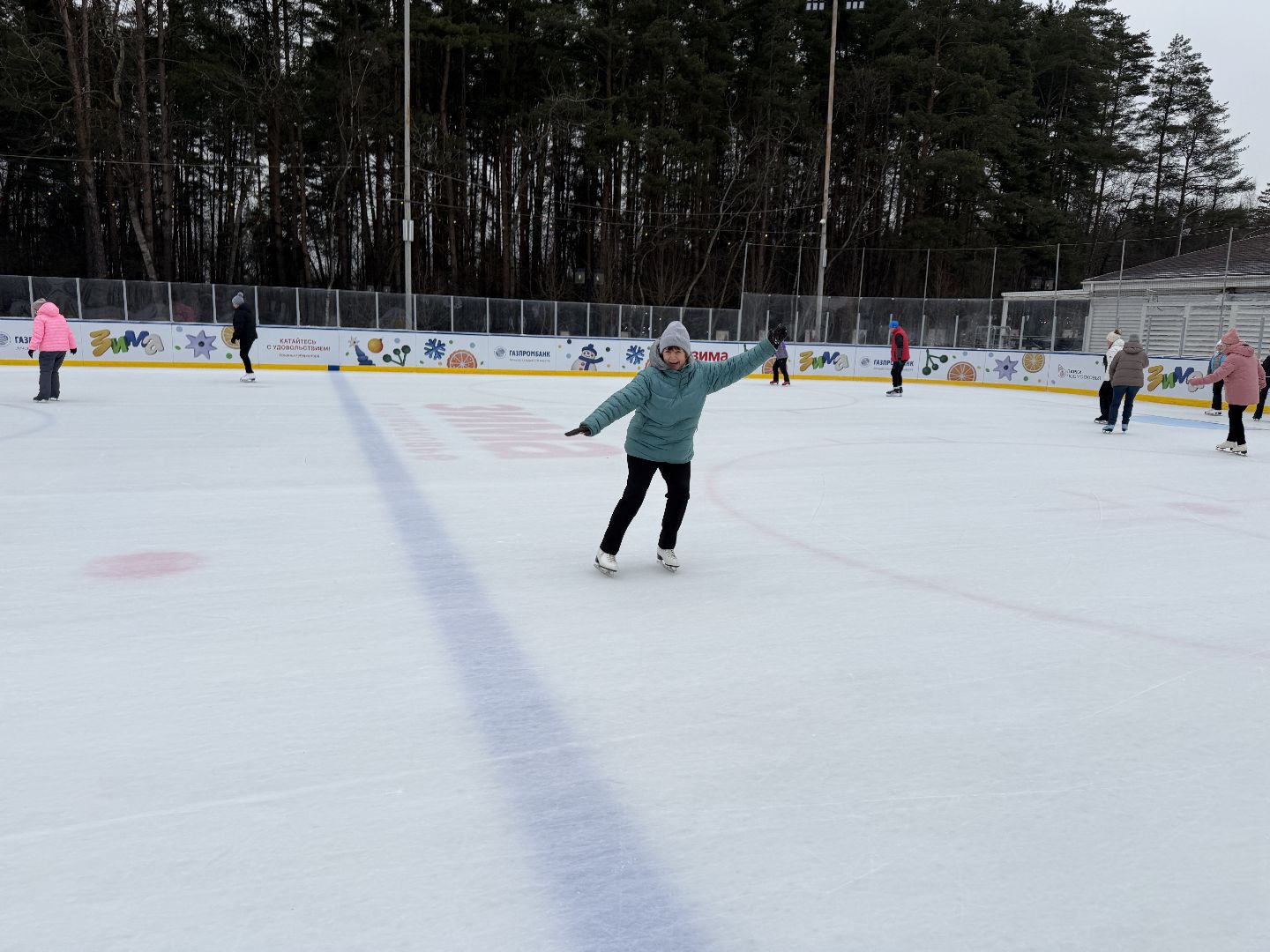 Активное долголетие, Каток в Одинцово, Бесплатный мастер-класс,