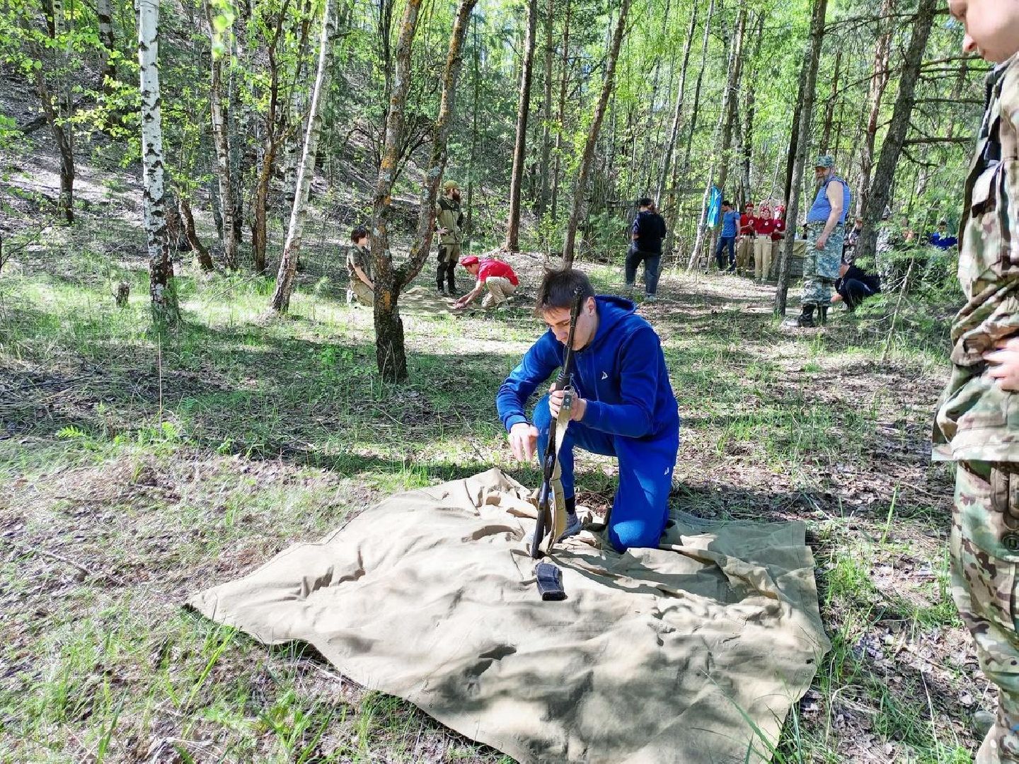 Шатура, Левошево, Мещёрские бродяги, Юнармейские игры.