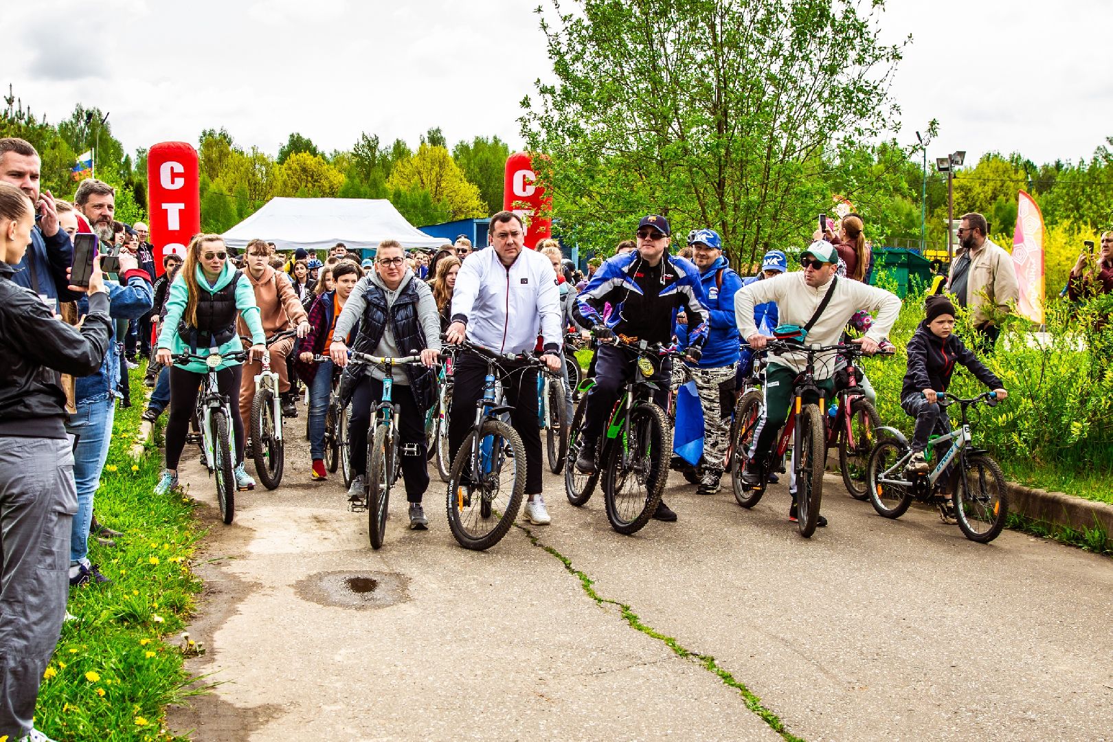 Солнечногорск, велопарад, Сенеж, спорт, лотерея