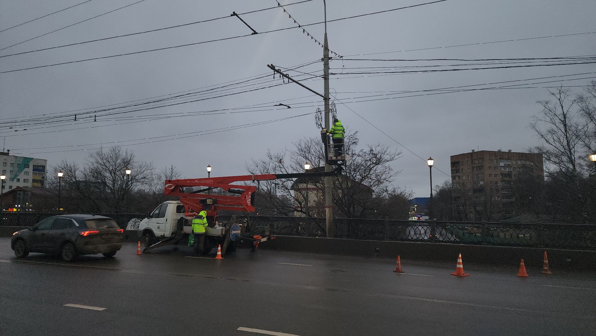 новый год, гирлянда, иллюминация,