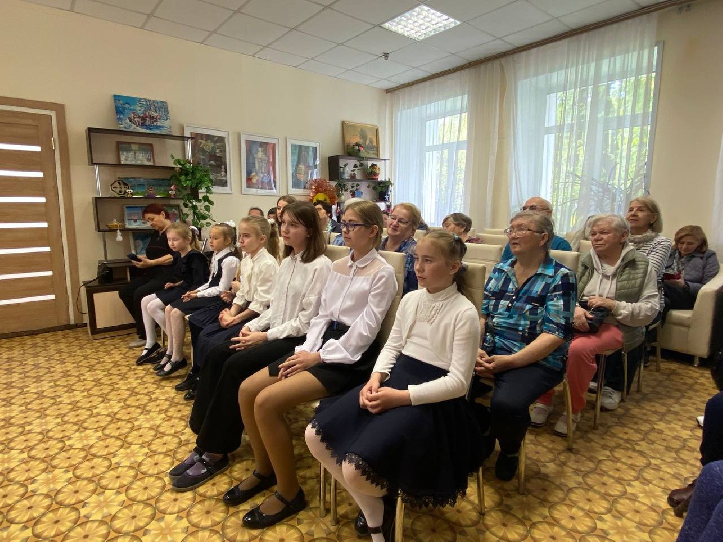 дети, концерт,