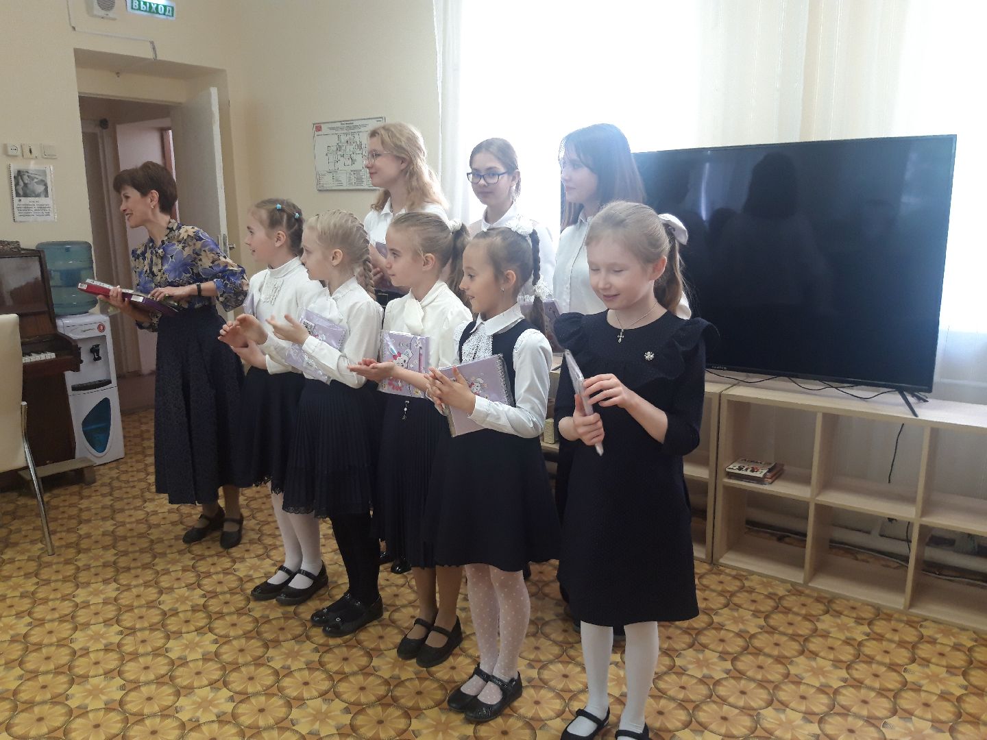 дети, концерт,