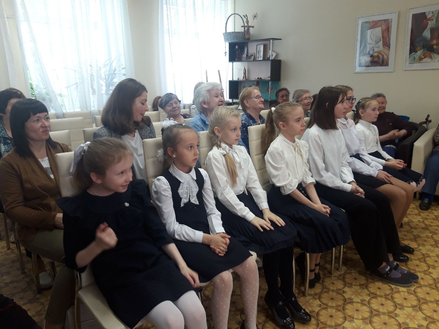 дети, концерт,