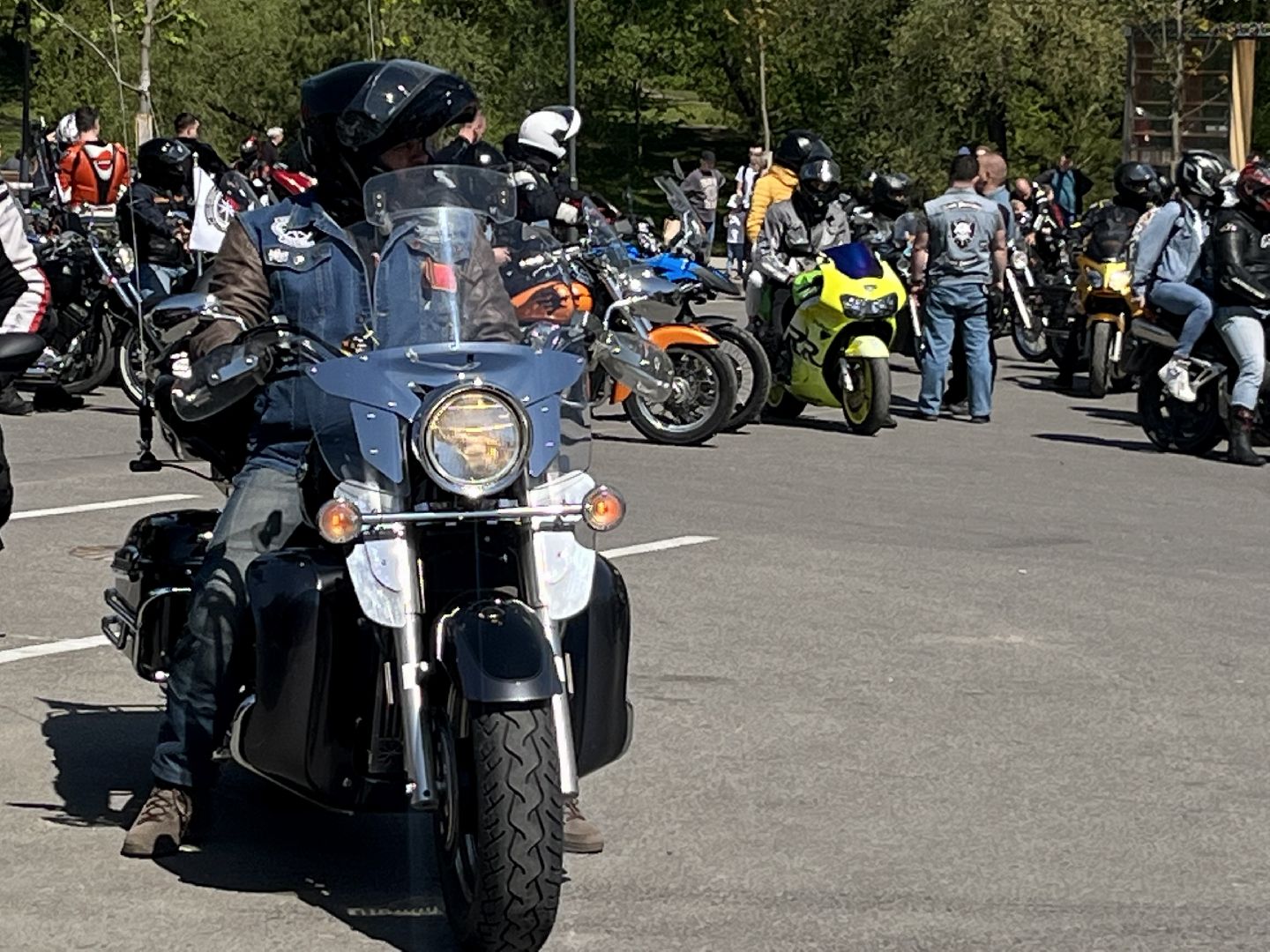 Наро-Фоминск, мотосезон, лето в Подмосковье, байкеры, Наро-Фоминский городской округ