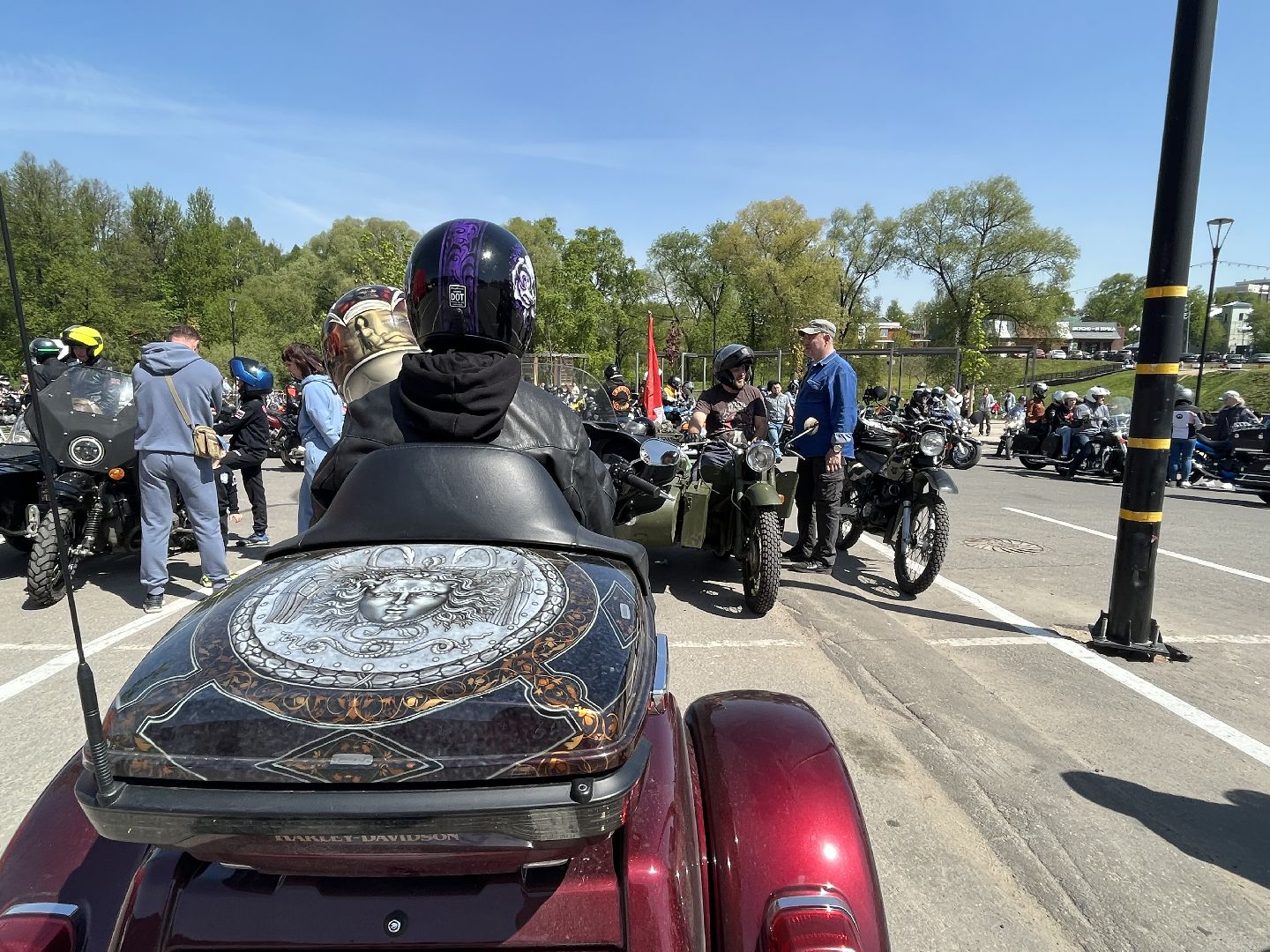 Наро-Фоминск, мотосезон, лето в Подмосковье, байкеры, Наро-Фоминский городской округ