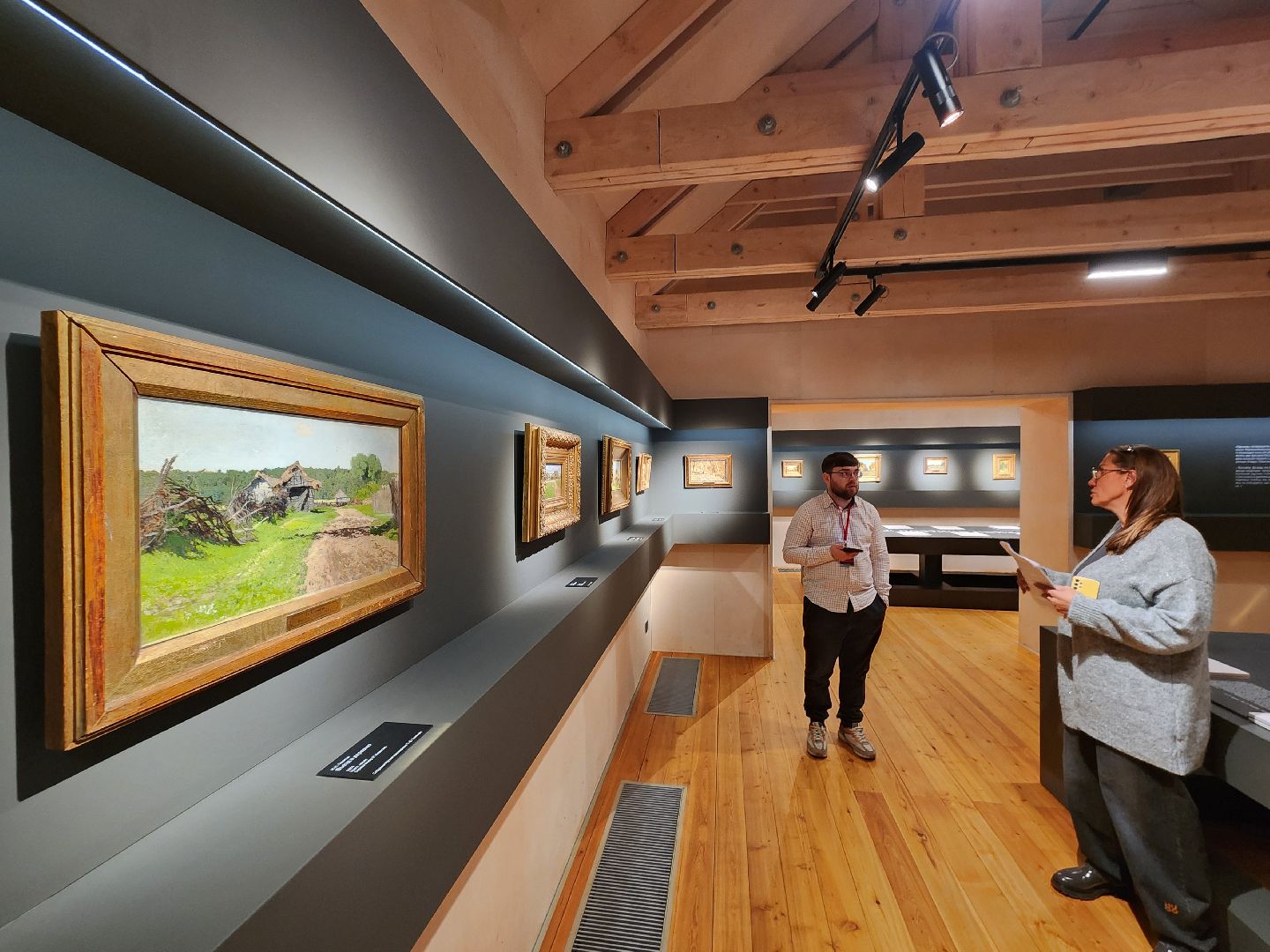 чехов, село мелихово, музей-заповедник мелихово, выставка, левитан и чехов поэтика пейзажа, этюды, экспозиция, камерная выставка, директор музея анастасия журавлева, министерство культуры и туризма подмосковья,