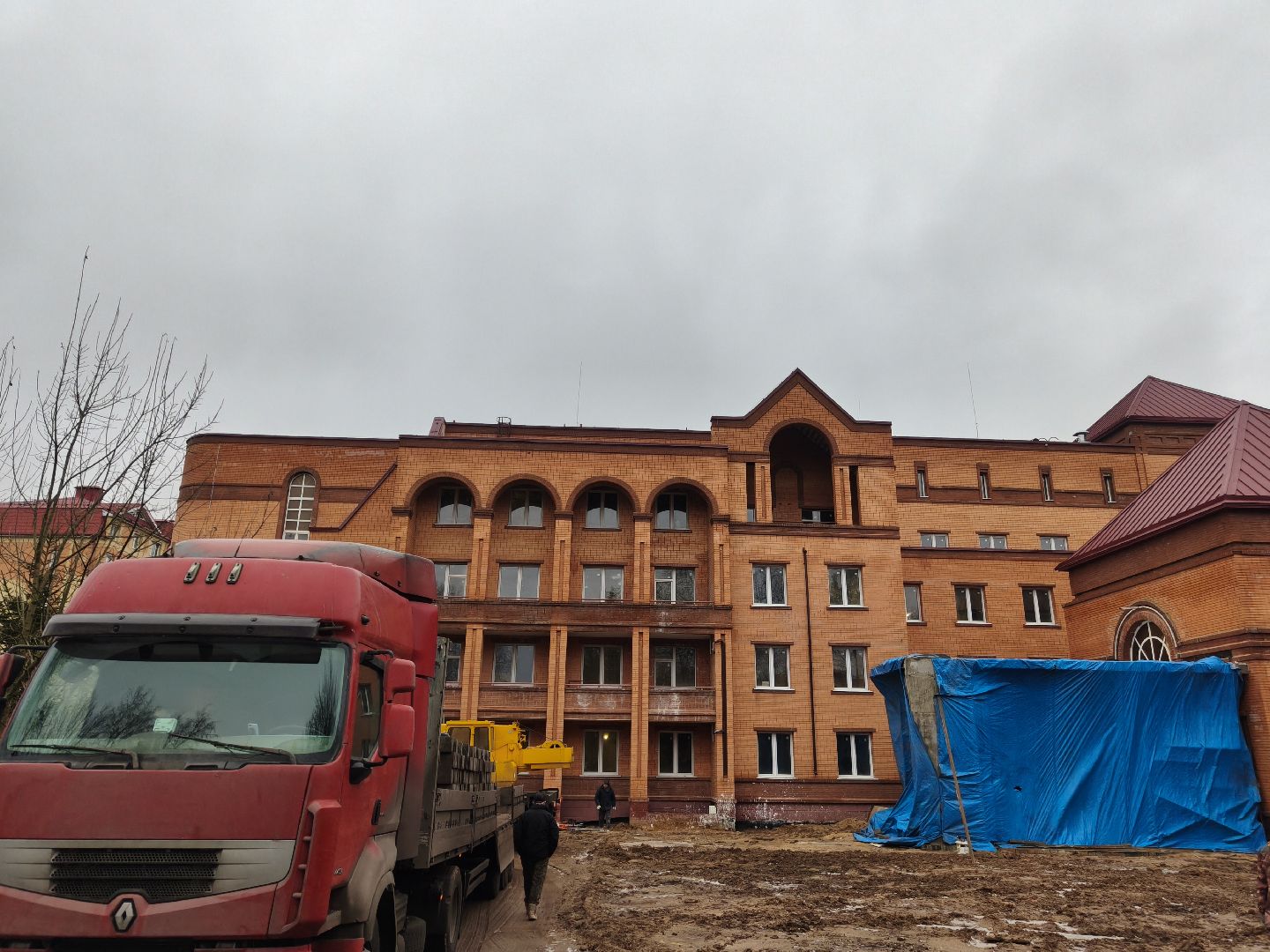 перхушково, сосудистый центр, капитальный  ремонт, строительство,