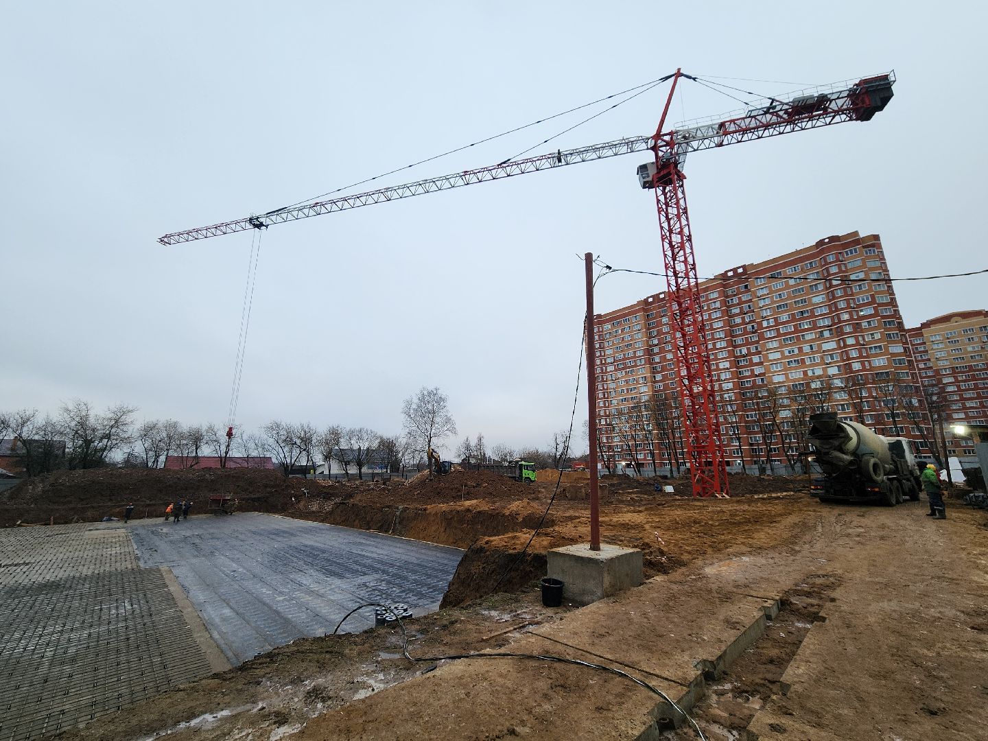 подольск, Строительство , Новая школа ,