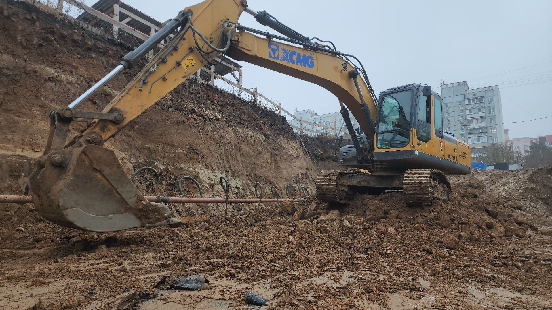 строительство,  красногорск, поликлиника,