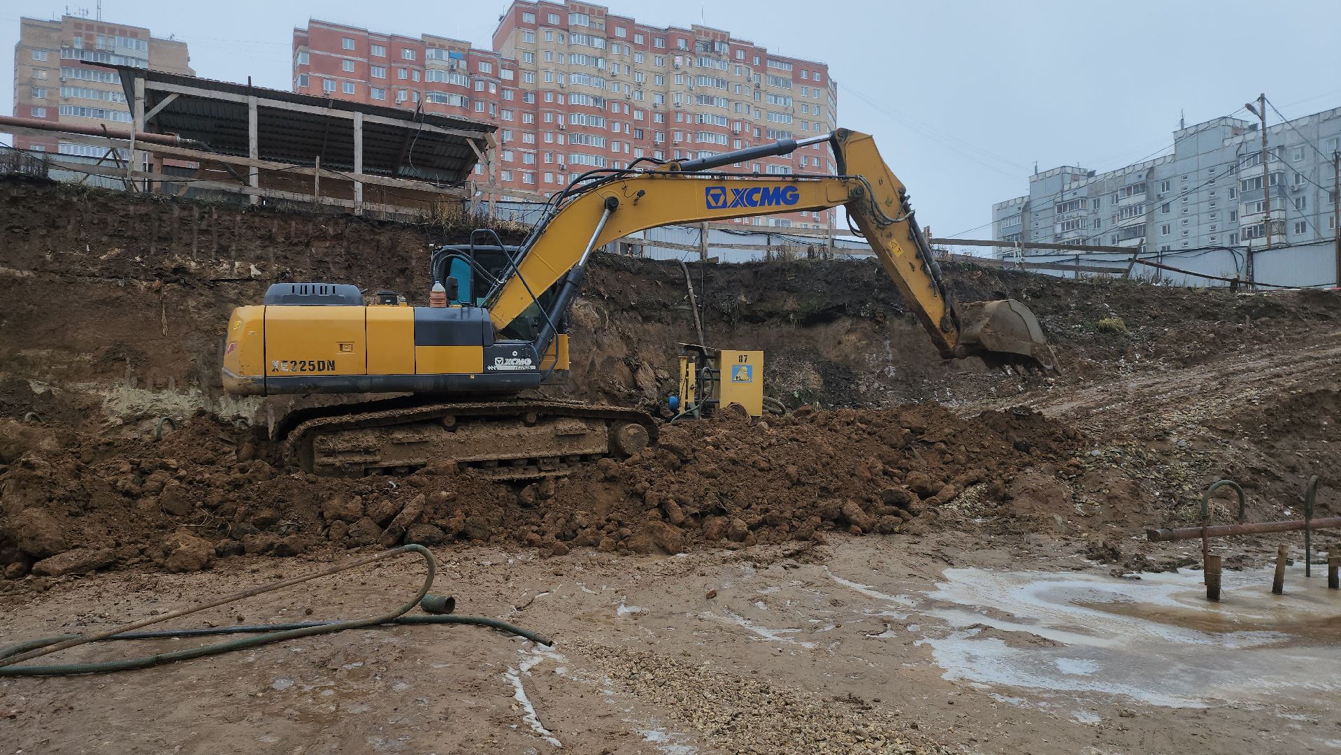 строительство,  красногорск, поликлиника,