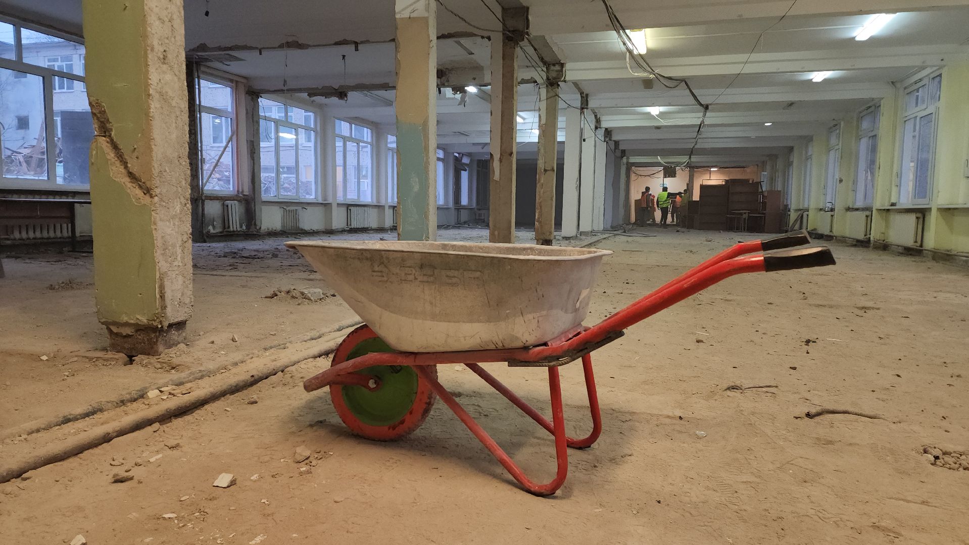 капитальный ремонт, красногорск, школа,