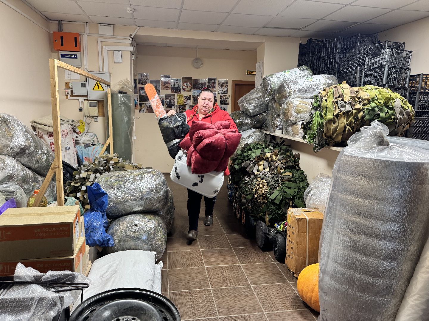 шаховская, сво, гуманирная помощь,