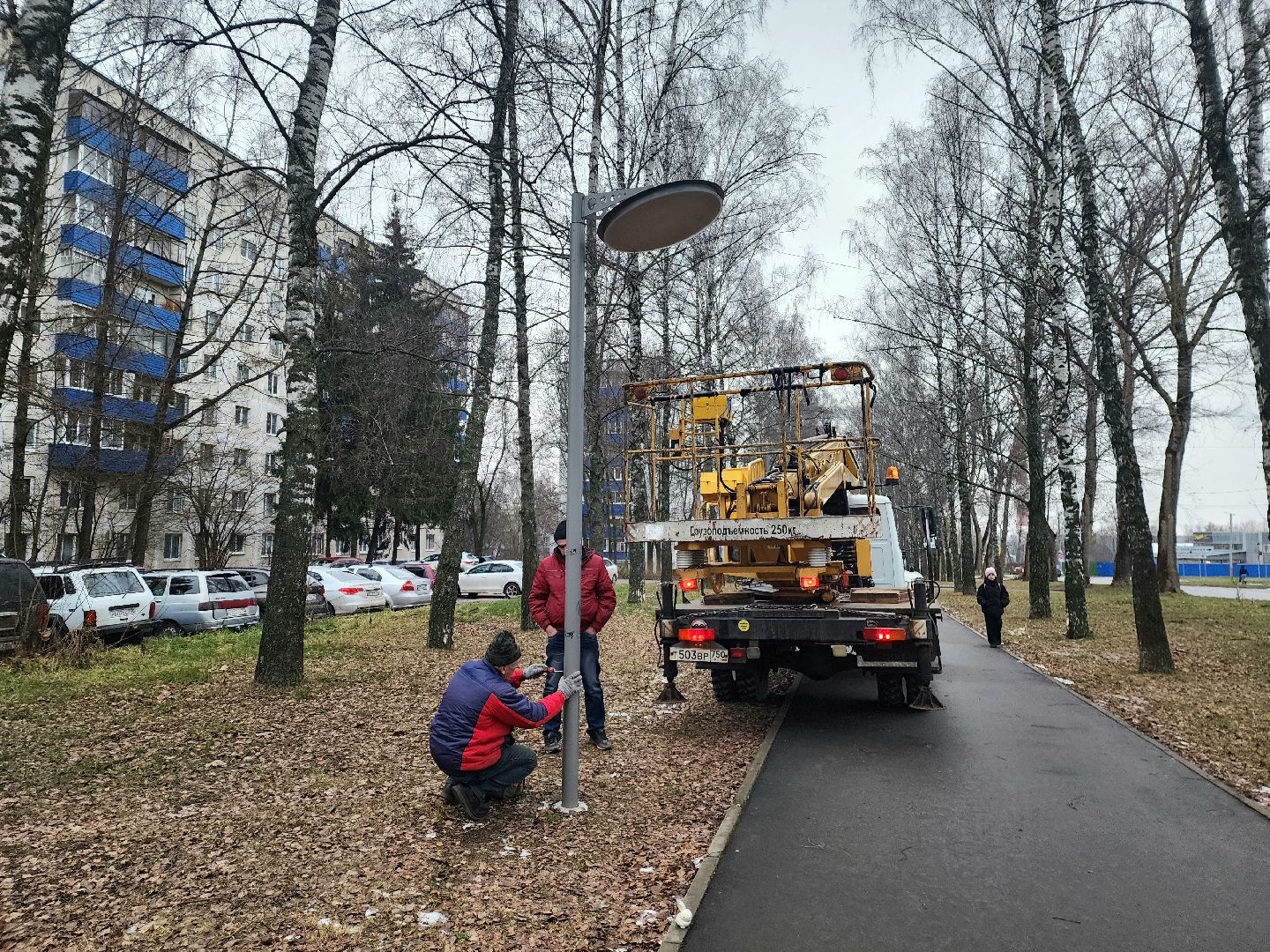 пущино, серпухов, освещение,