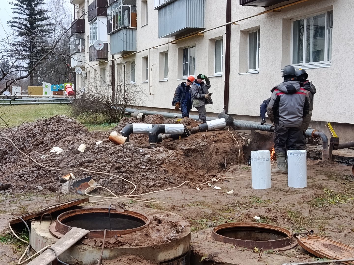 развитие инженерной инфраструктуры, городской округ восход, жкх, благоустройство, теплосеть, трубы,