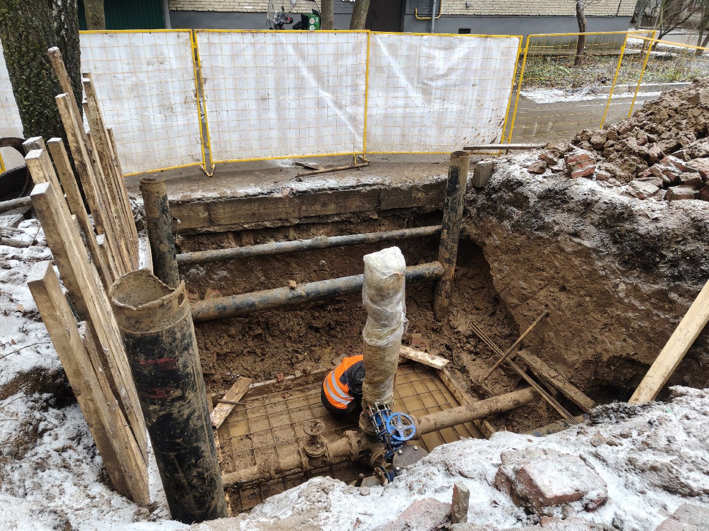 лесной городок, капитальная замена труб, водопровод, система водоснабжения,