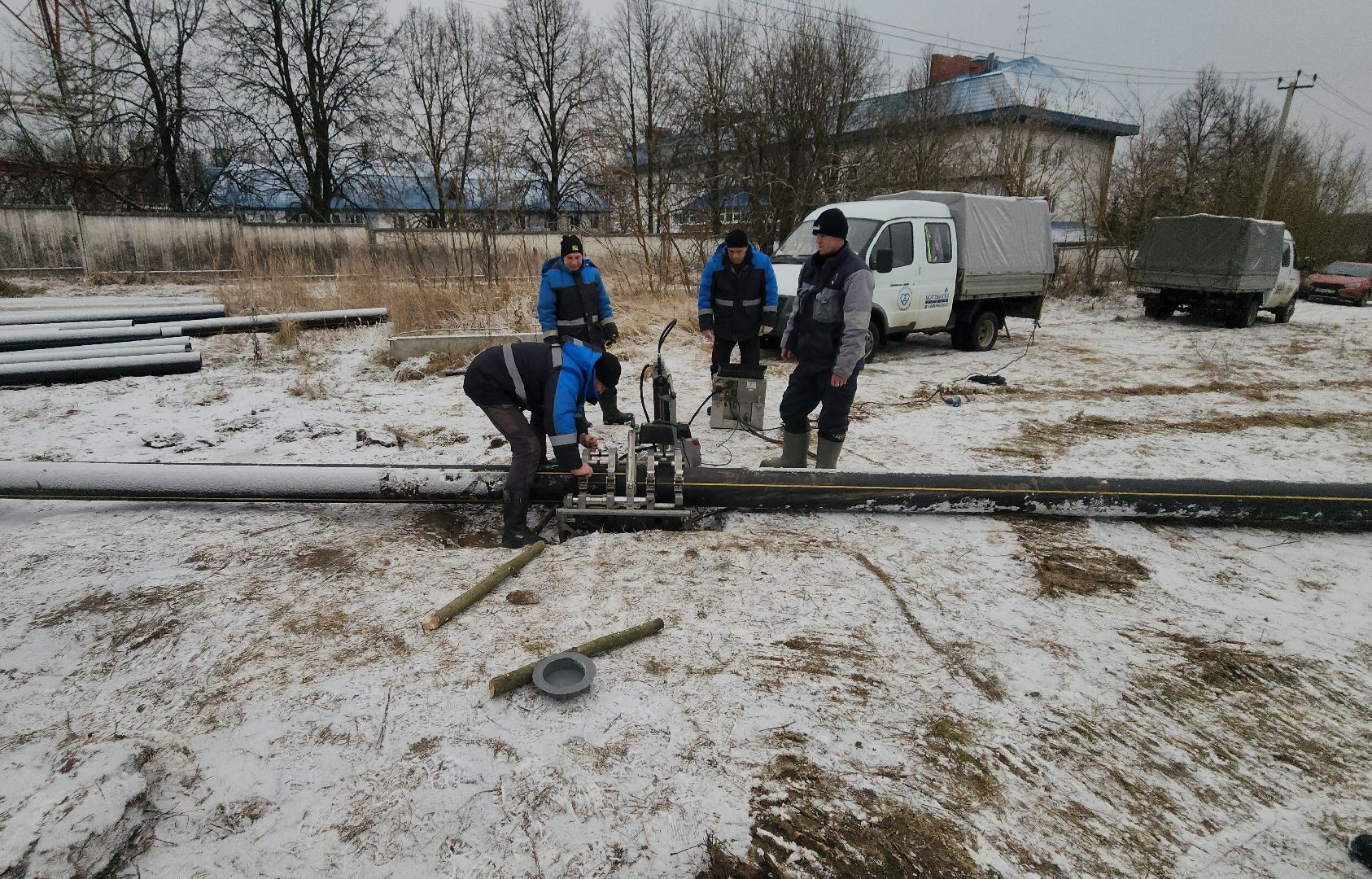 серпухов,  деревня костино, социальная газификация в серпухове,