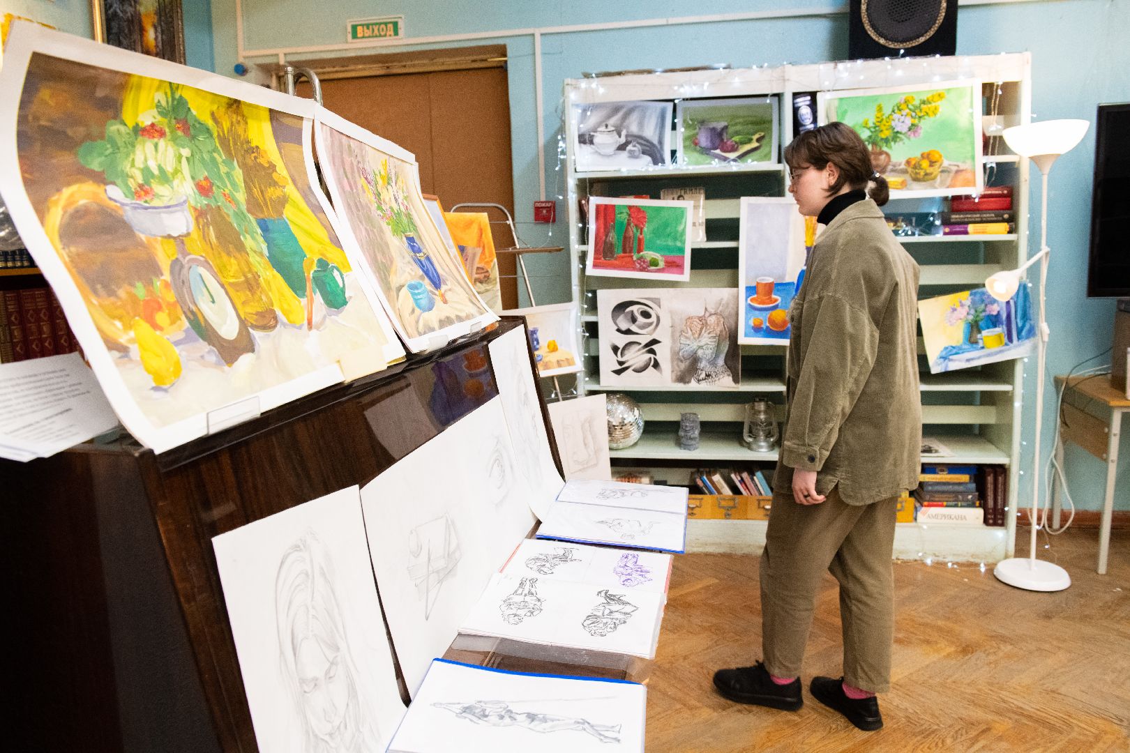 лыткарино, культура, художница, картины, рисование,