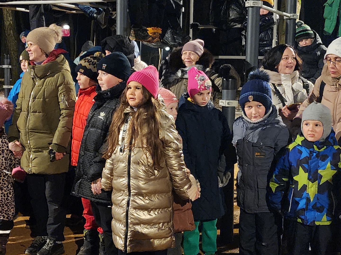 Подольск , лесопарк березки, открытие, новогодняя программа,