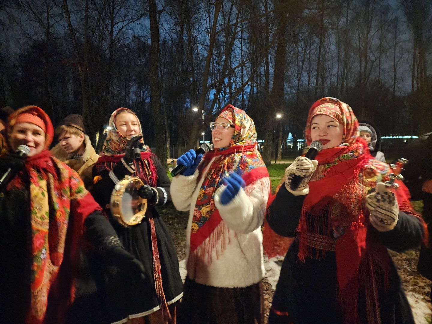 Подольск , лесопарк березки, открытие, новогодняя программа,