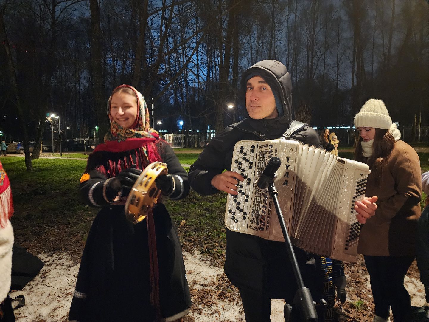 Подольск , лесопарк березки, открытие, новогодняя программа,