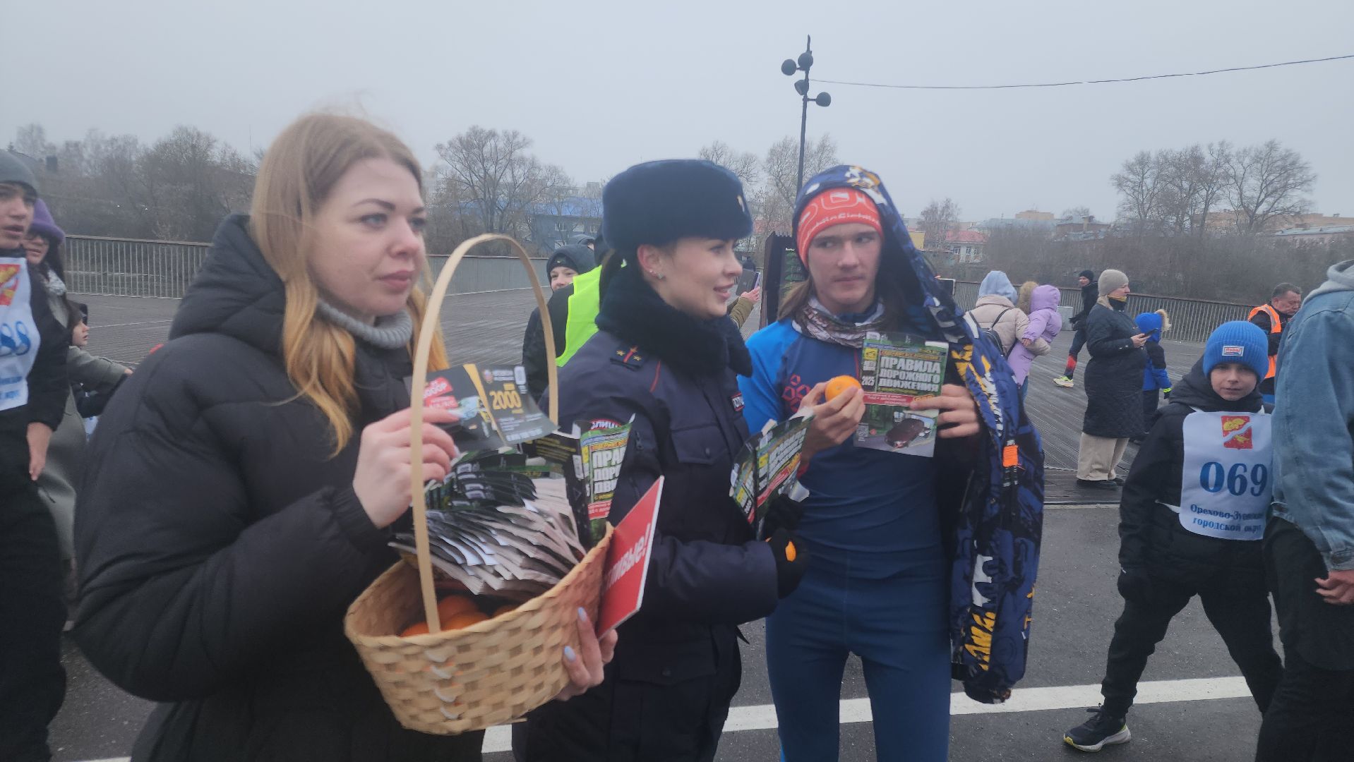 новогодний забег, орехово-зуево, парки подмосковья,