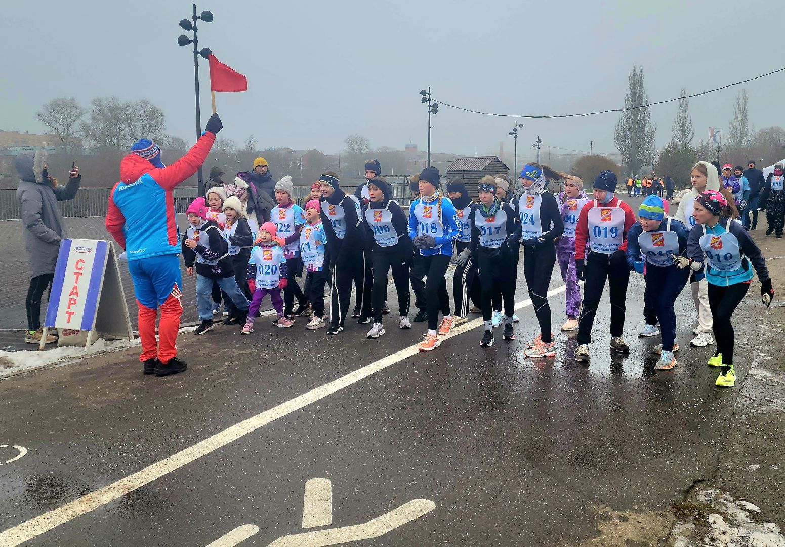 новогодний забег, орехово-зуево, парки подмосковья,