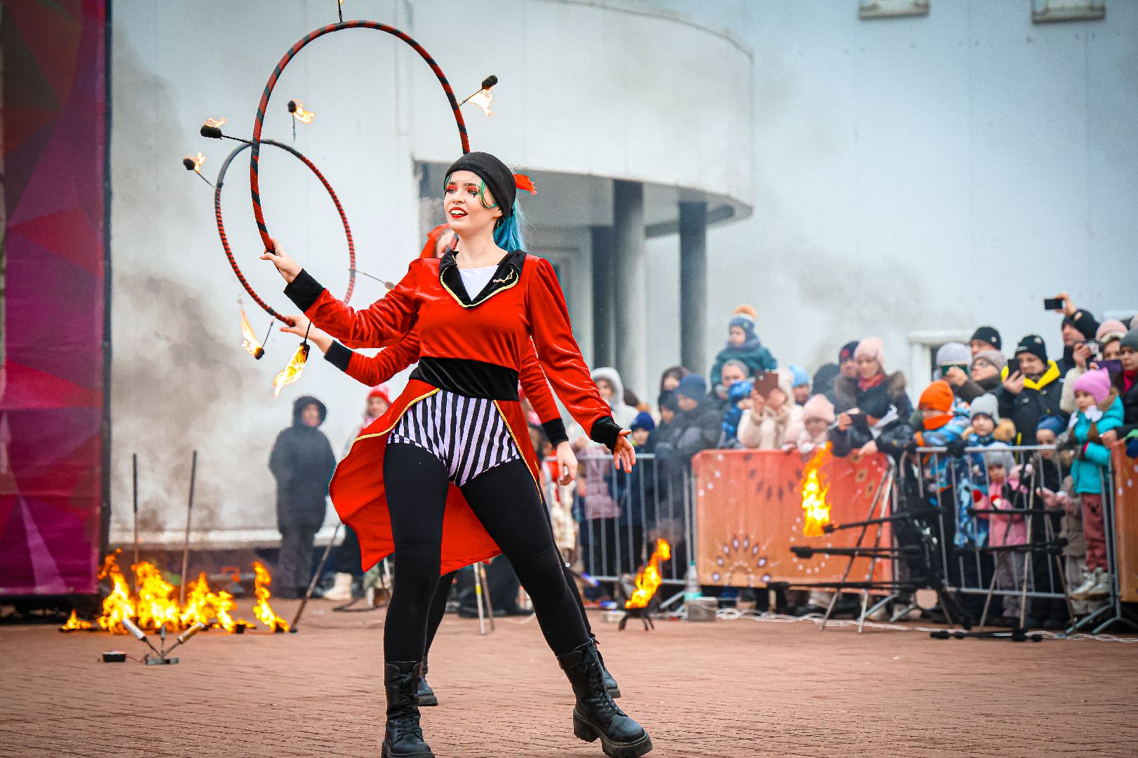 клин, общество, культура, карнавал с дедом морозом, подмосковье,