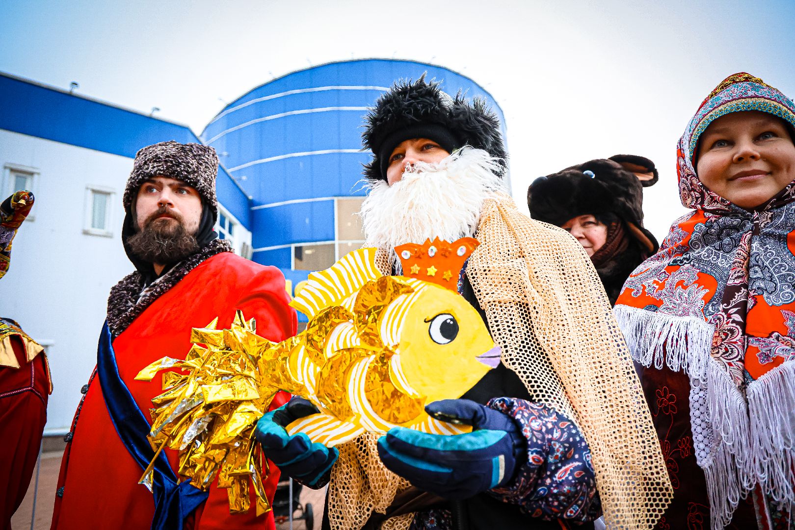 клин, общество, культура, карнавал с дедом морозом, подмосковье,