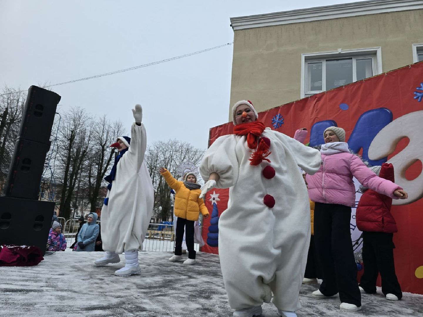 можайск, можайский муниципальный округ, подмосковье, дед мороз, дед мороз и снегурочка, новый год, встреча деда мороза, общество, праздник,