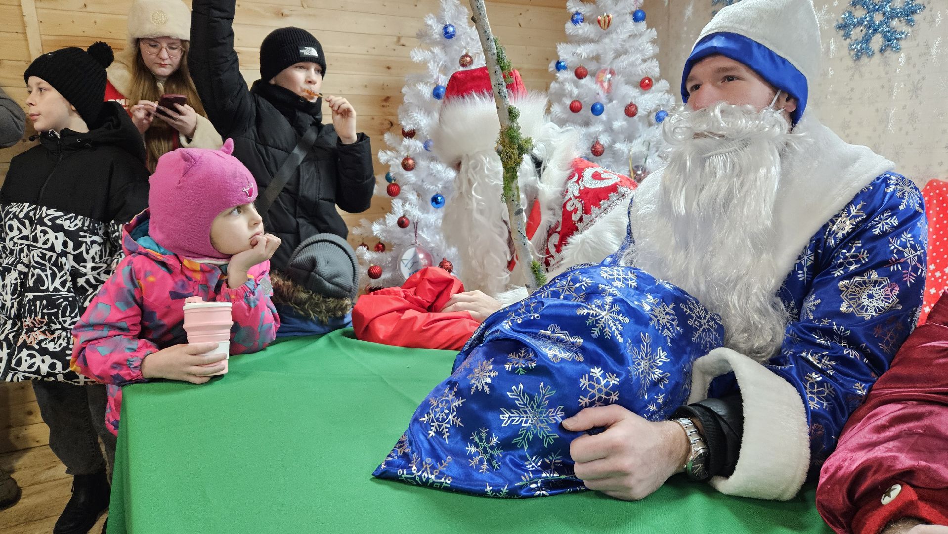 площадь собина, центральный парк победы, дед мороз, фестиваль про_морозов, шествие дедов морозов, долгопрудный,