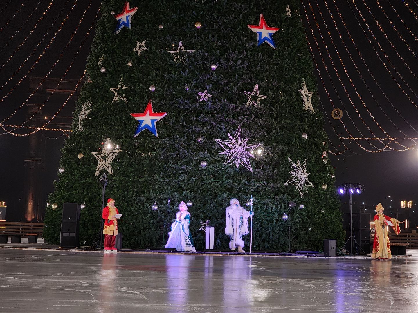 главный каток, одинцово, парк патриот,