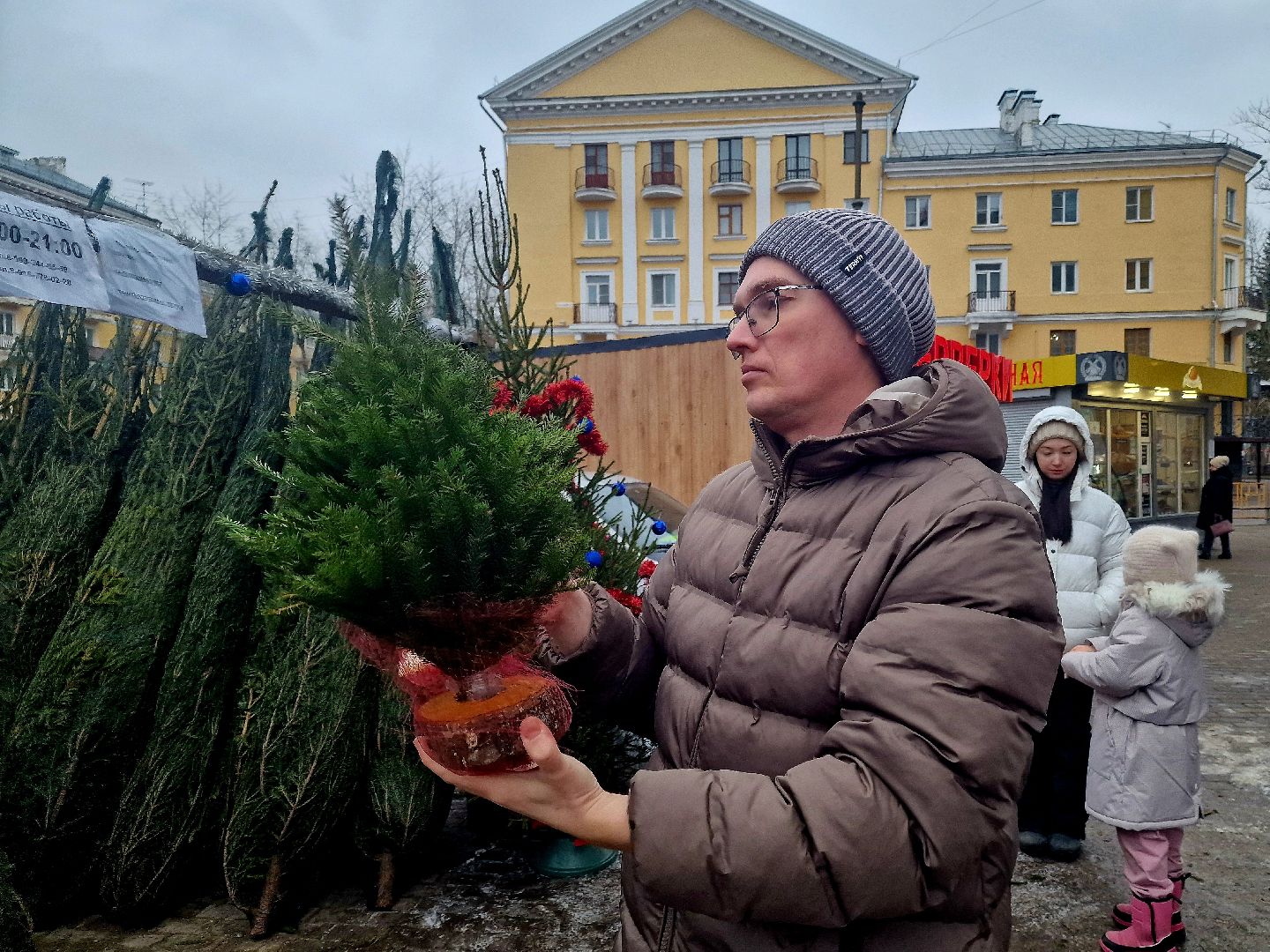 воскресенск, елочные базары,