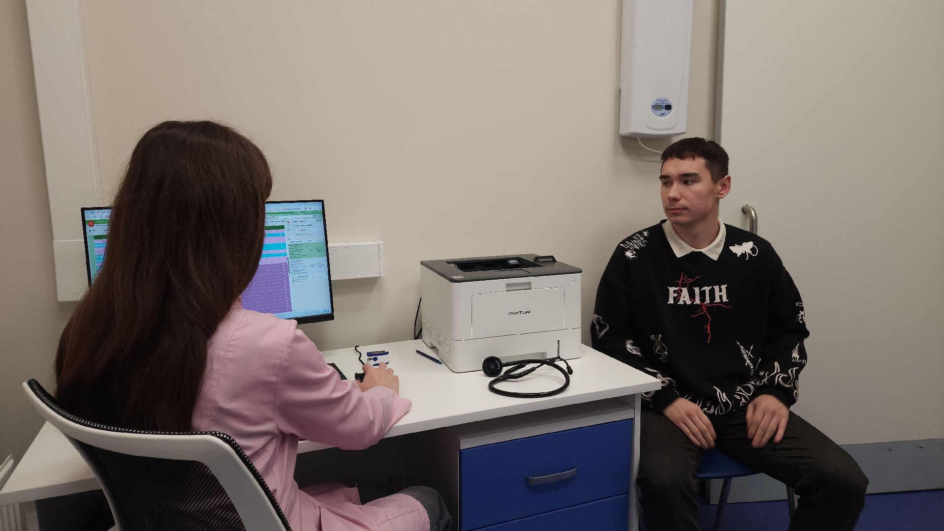 медицина, грипп, орви, лосино-петровский, вакцинация,