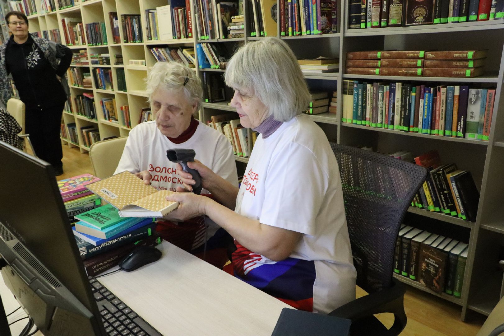 цбс, цифровизация библиотек, серебряные пруды, активное долголетие, серебряные полонтеры, культура, инвентаризация библиотек,