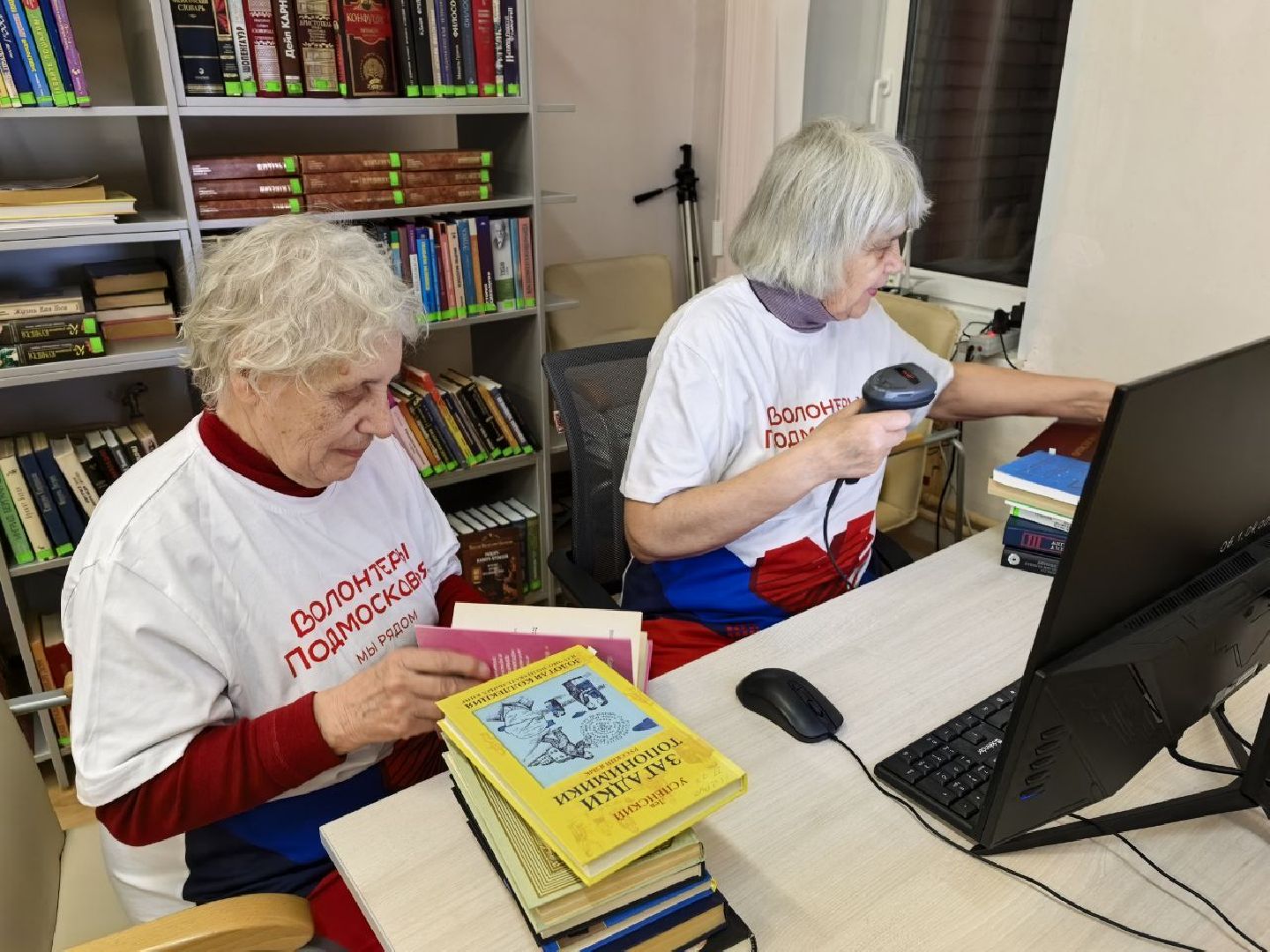 цбс, цифровизация библиотек, серебряные пруды, активное долголетие, серебряные полонтеры, культура, инвентаризация библиотек,