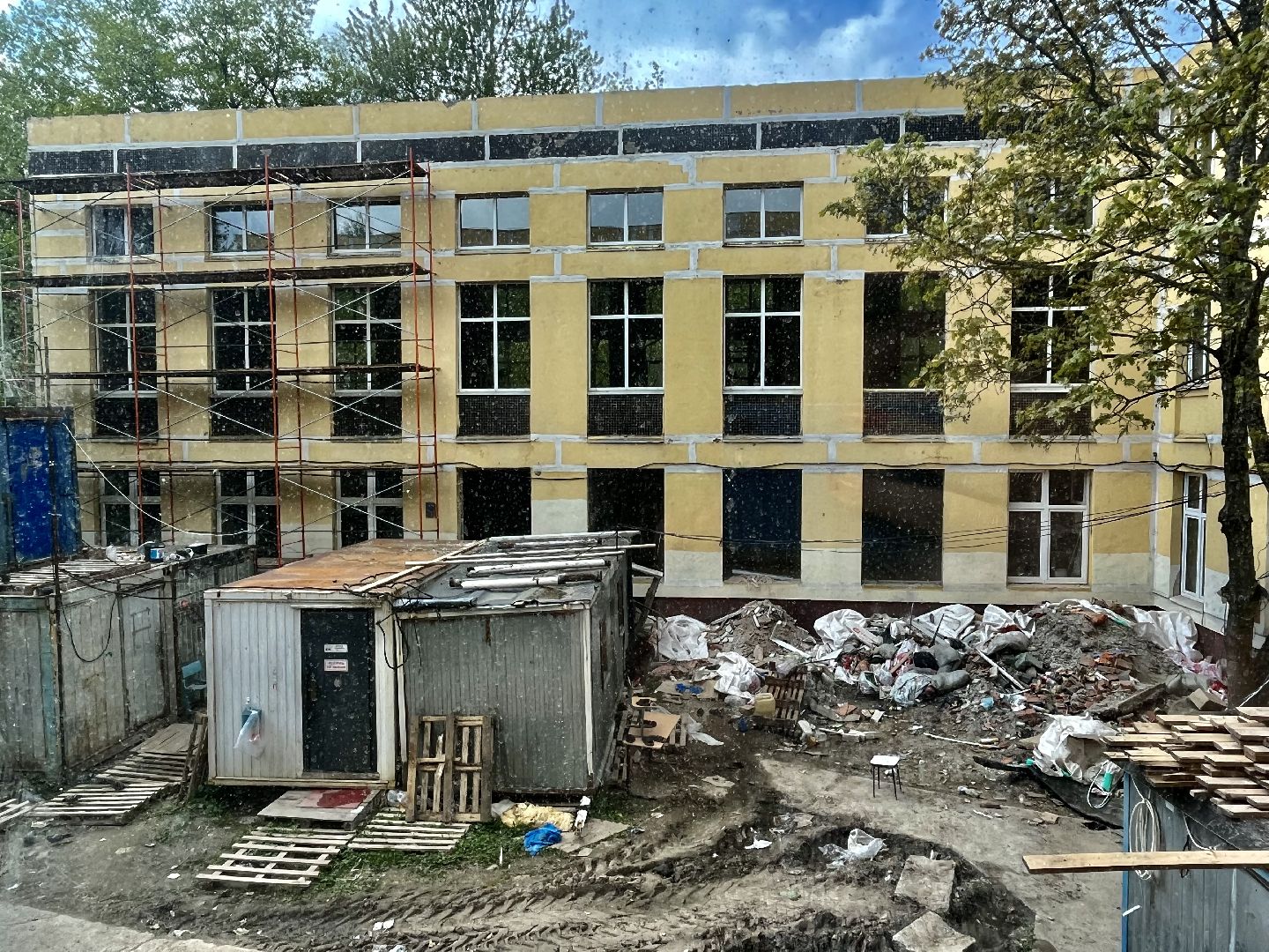 Наро-Фоминский городской округ, Селятино, школа, капитальный ремонт, перемены