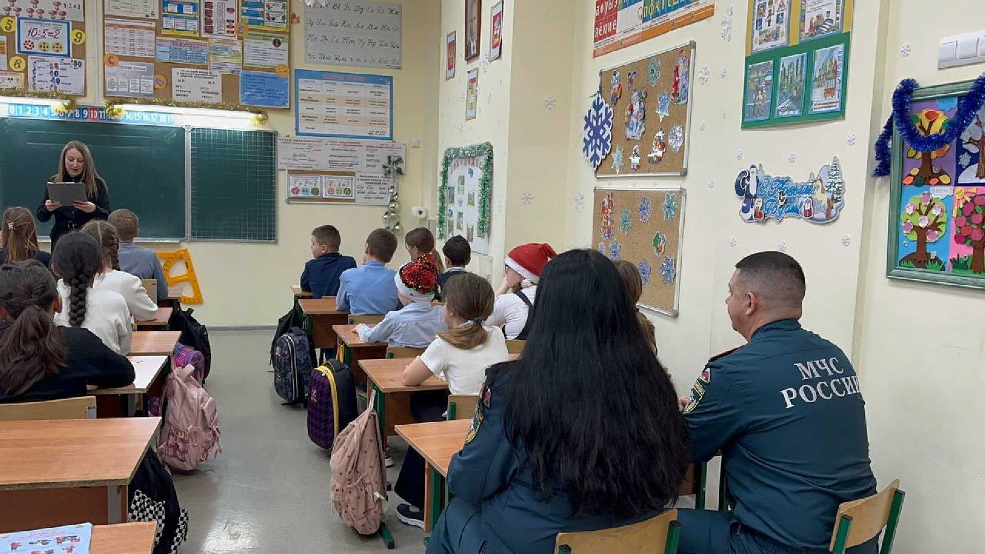 мчс, новый год,  безопасная зима, домодедово,