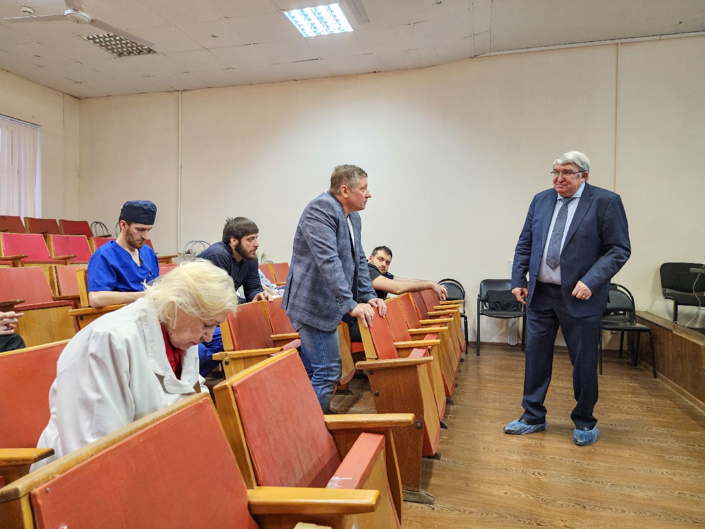 Подольск, покб, лор-врач, Лекция профессора,