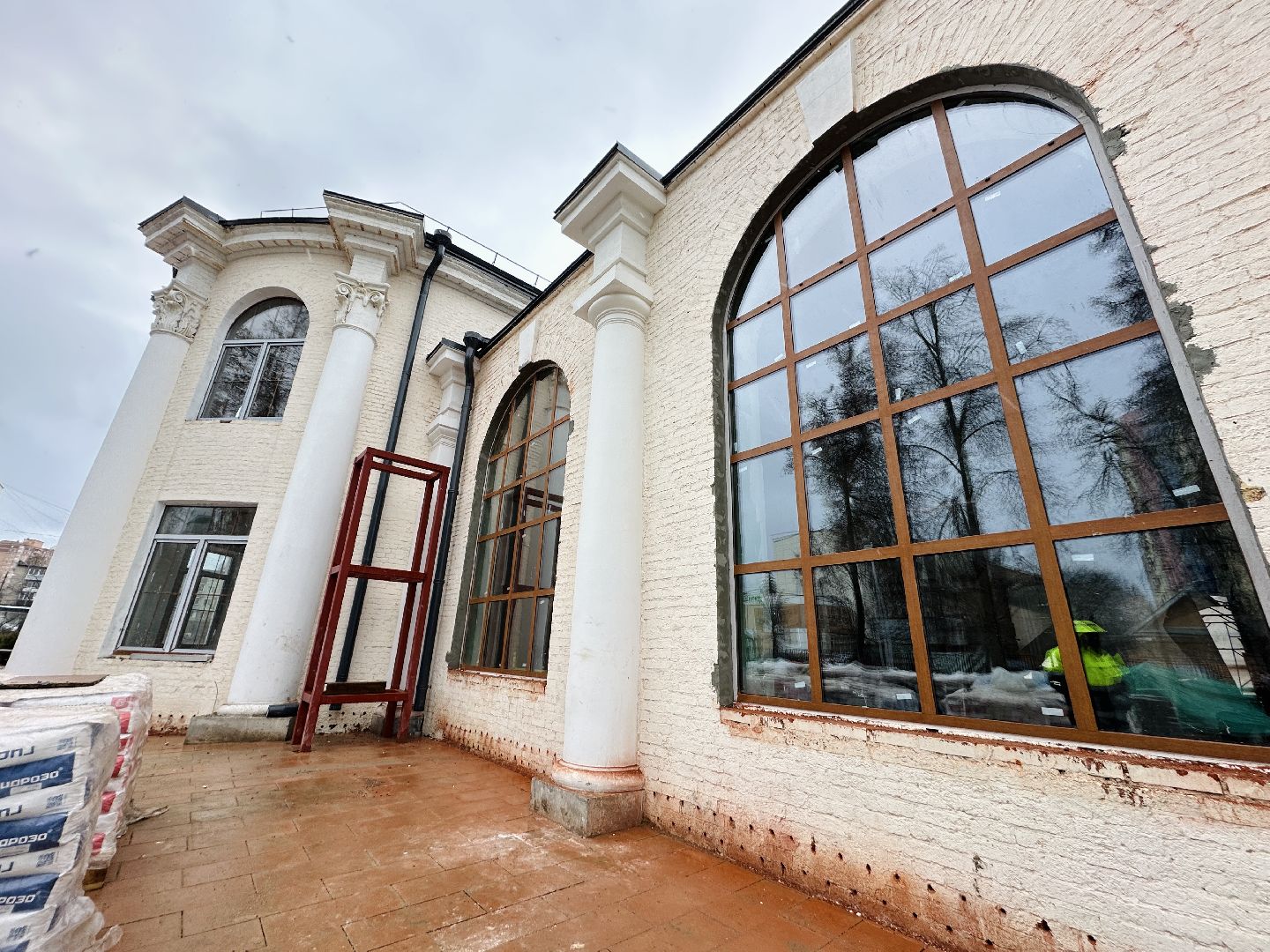 строительство, капитальный ремонт дворца культуры,  пушкинский городской округ, ивантеевка,