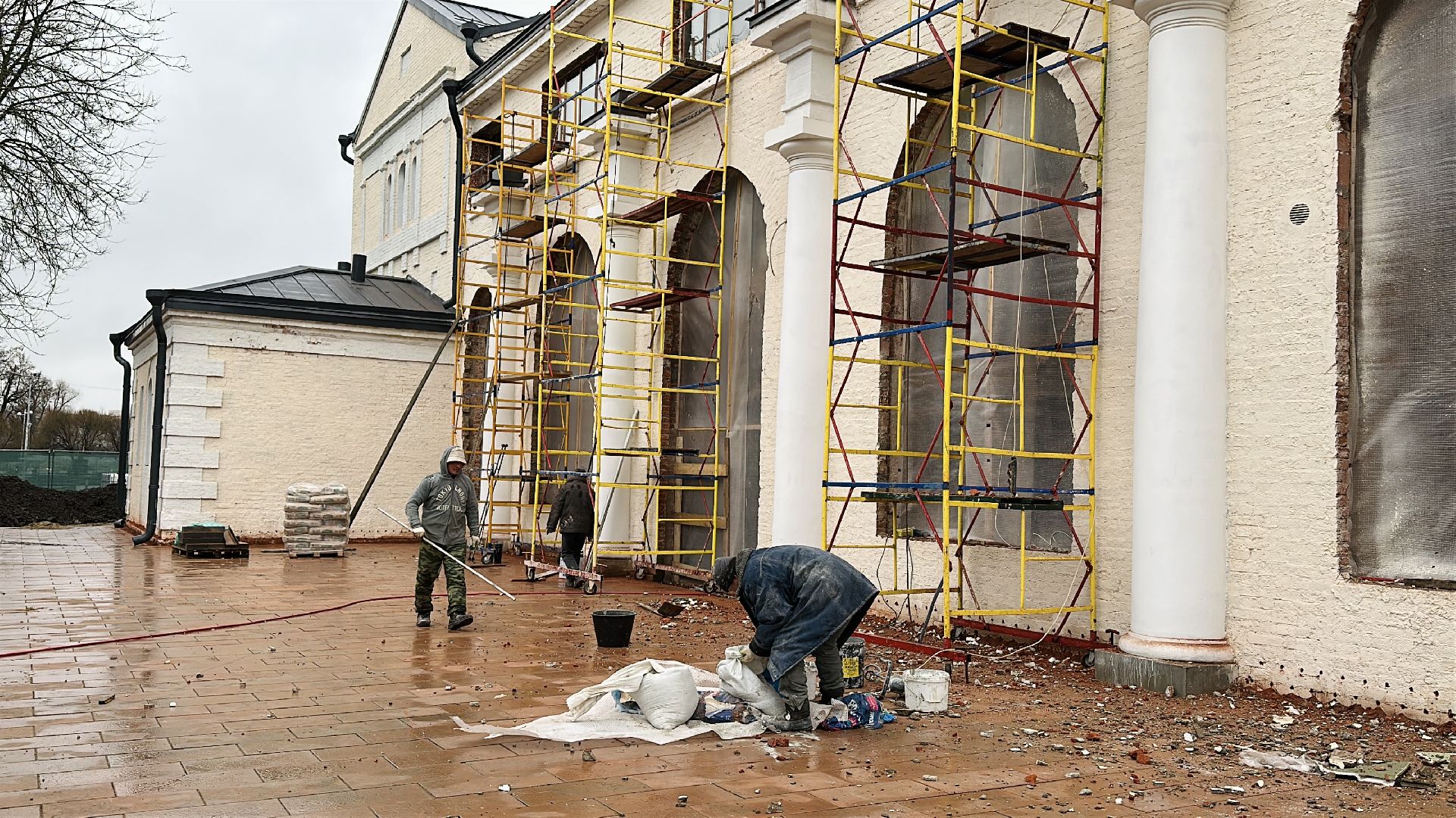 строительство, капитальный ремонт дворца культуры,  пушкинский городской округ, ивантеевка,