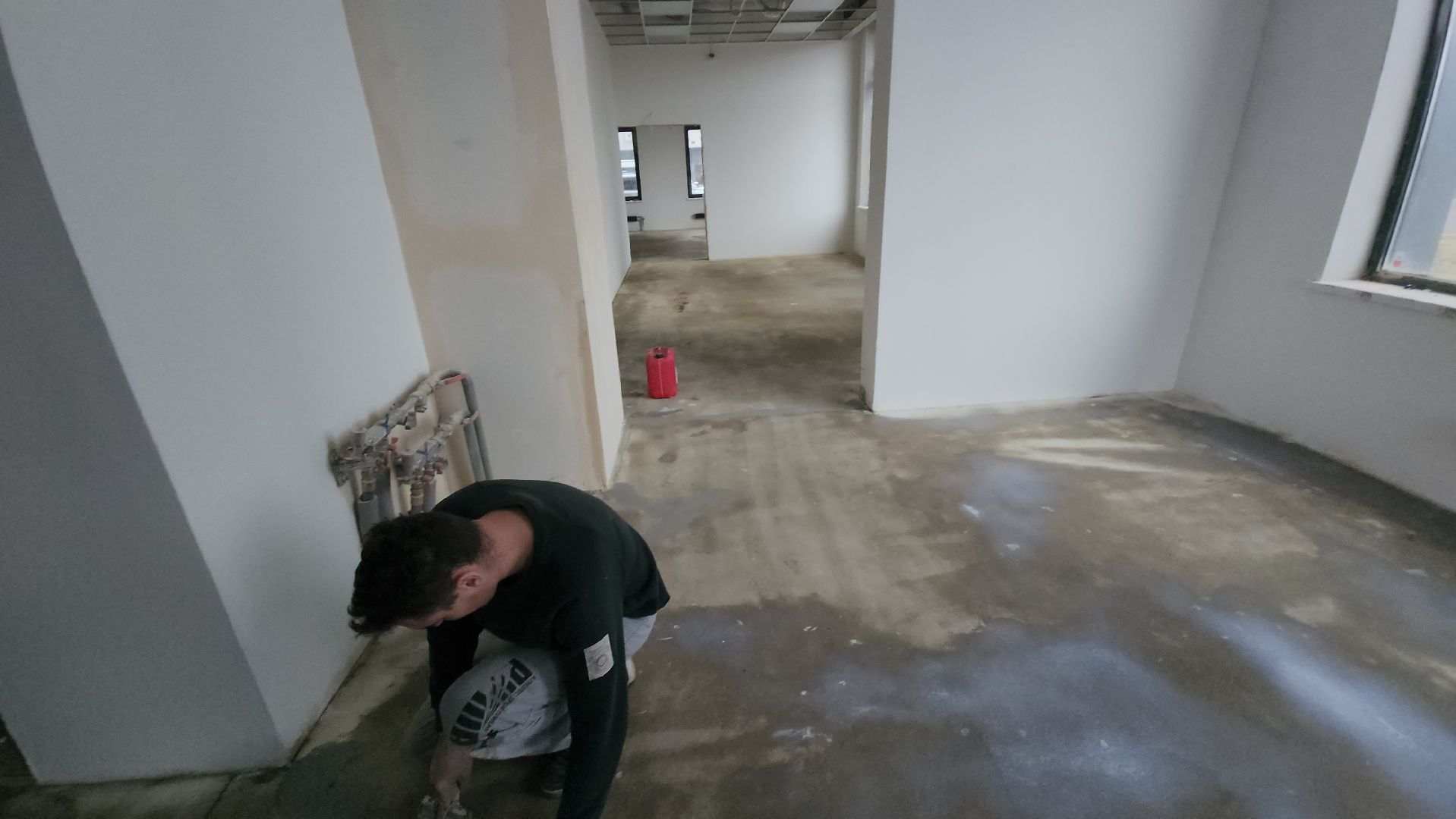 долгопрудный, жк бригантина, детский сад, строительство, наливной пол,