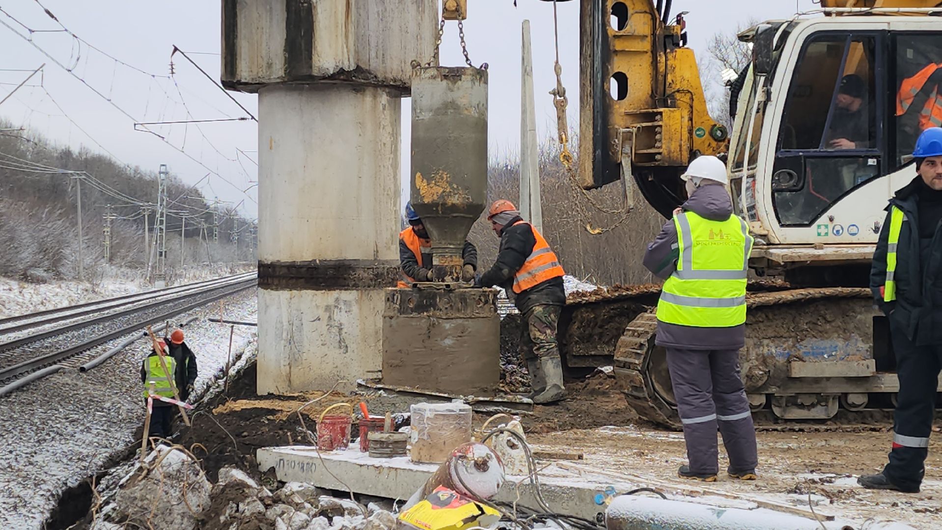 серпухов, старосимферопольское шоссе, строительство путепровода в серпухове,