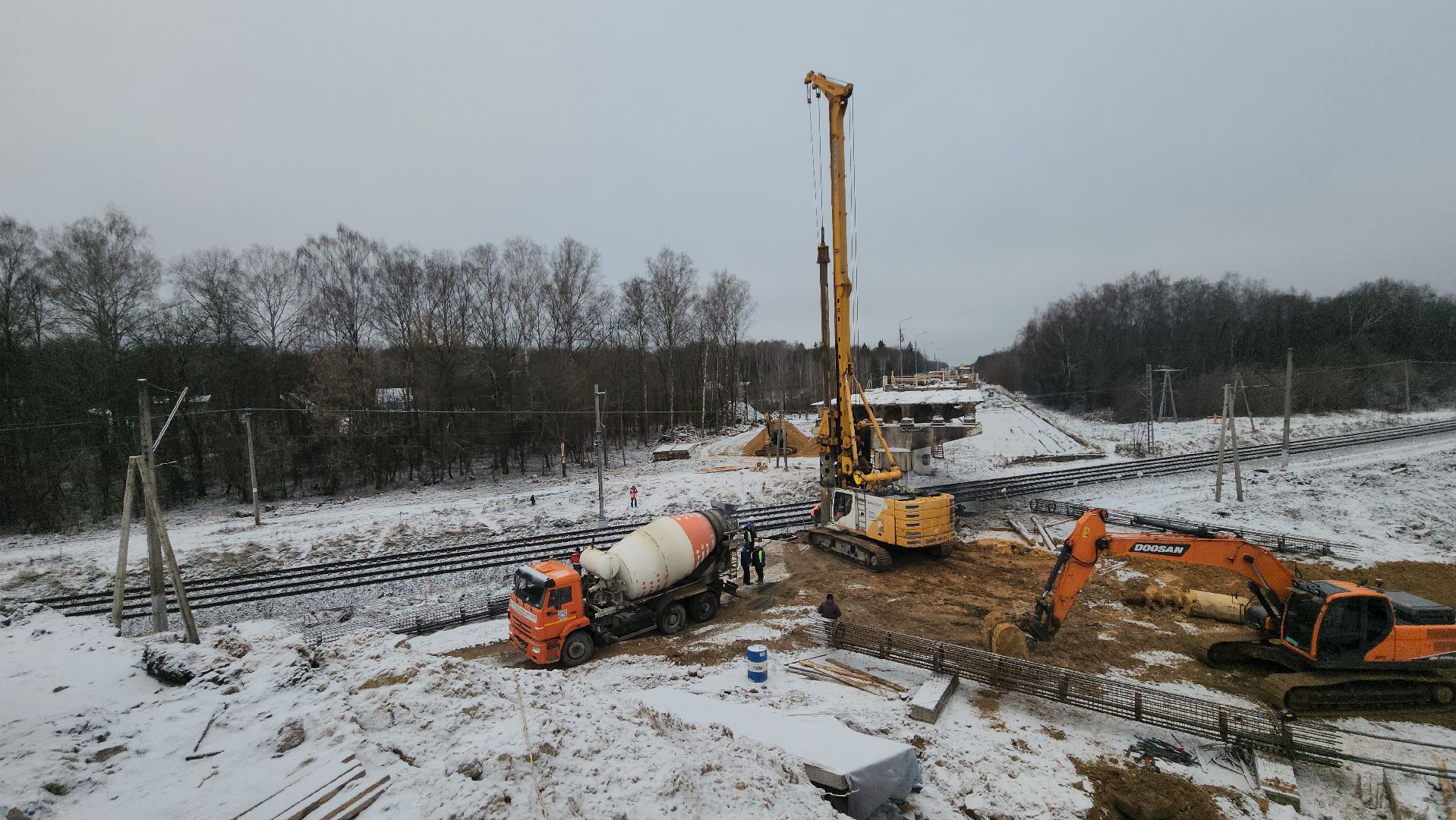 серпухов, старосимферопольское шоссе, строительство путепровода в серпухове,