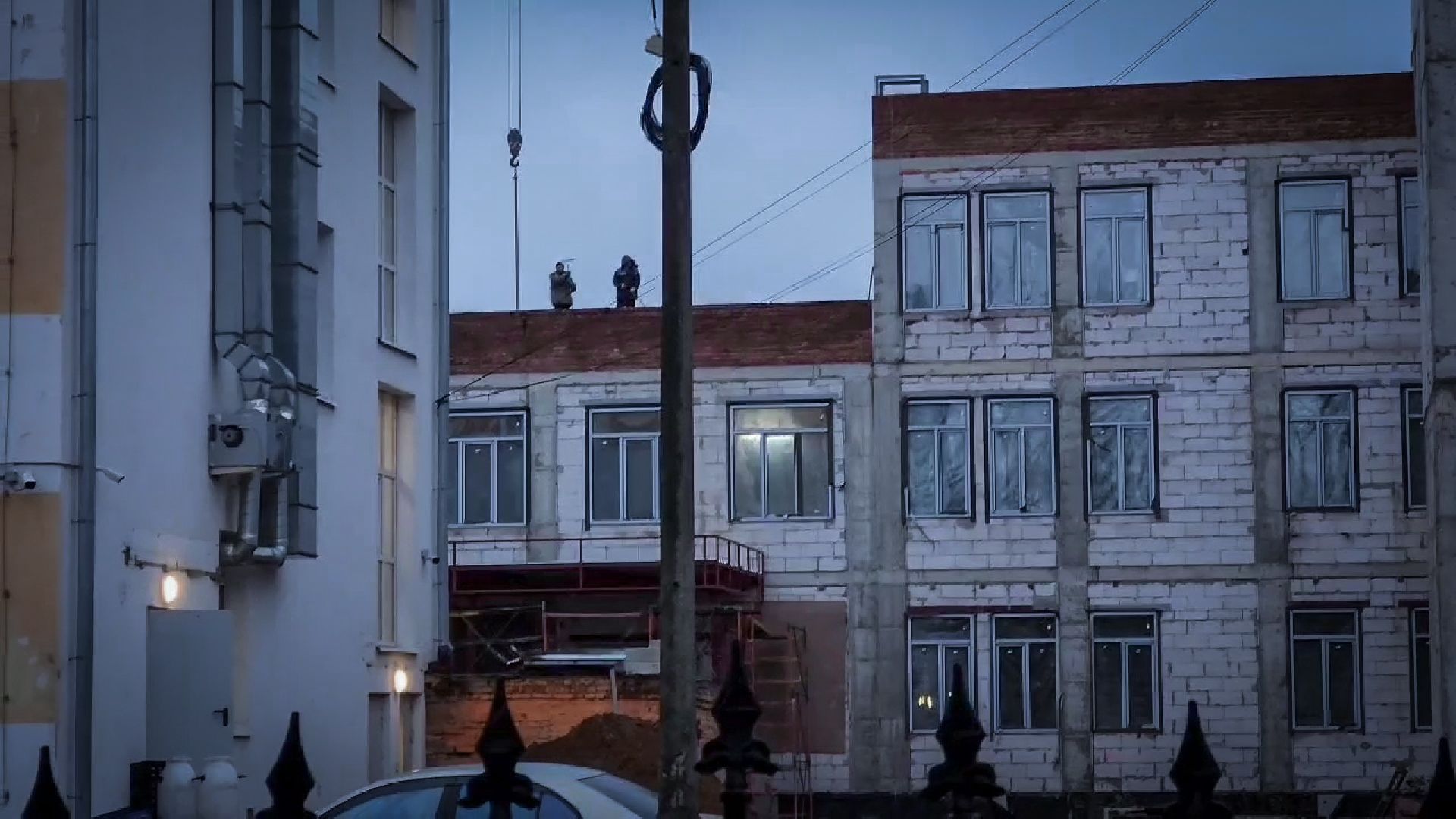 бронницы, строительство корпуса лицея в бронницах, пристройка к лицею в бронницах,