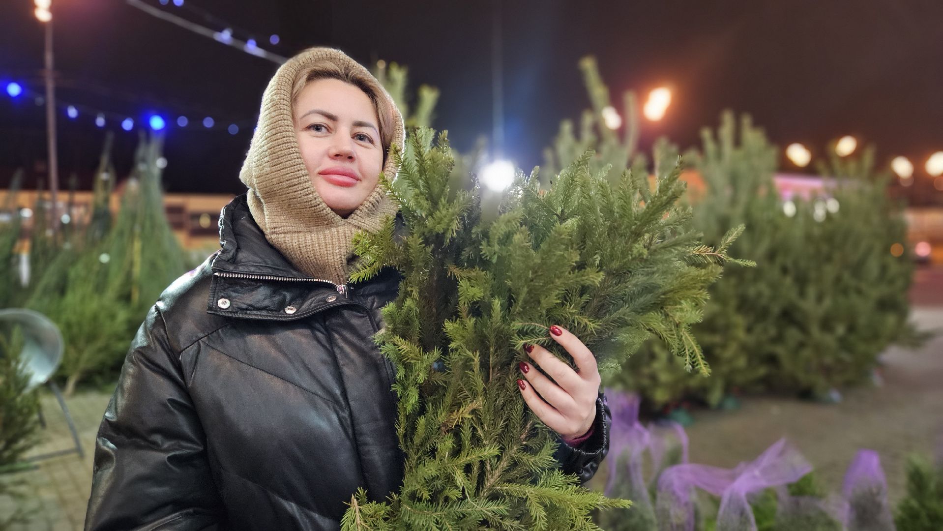 долгопрудный, елочный базар, ёлка, ель на новый год,