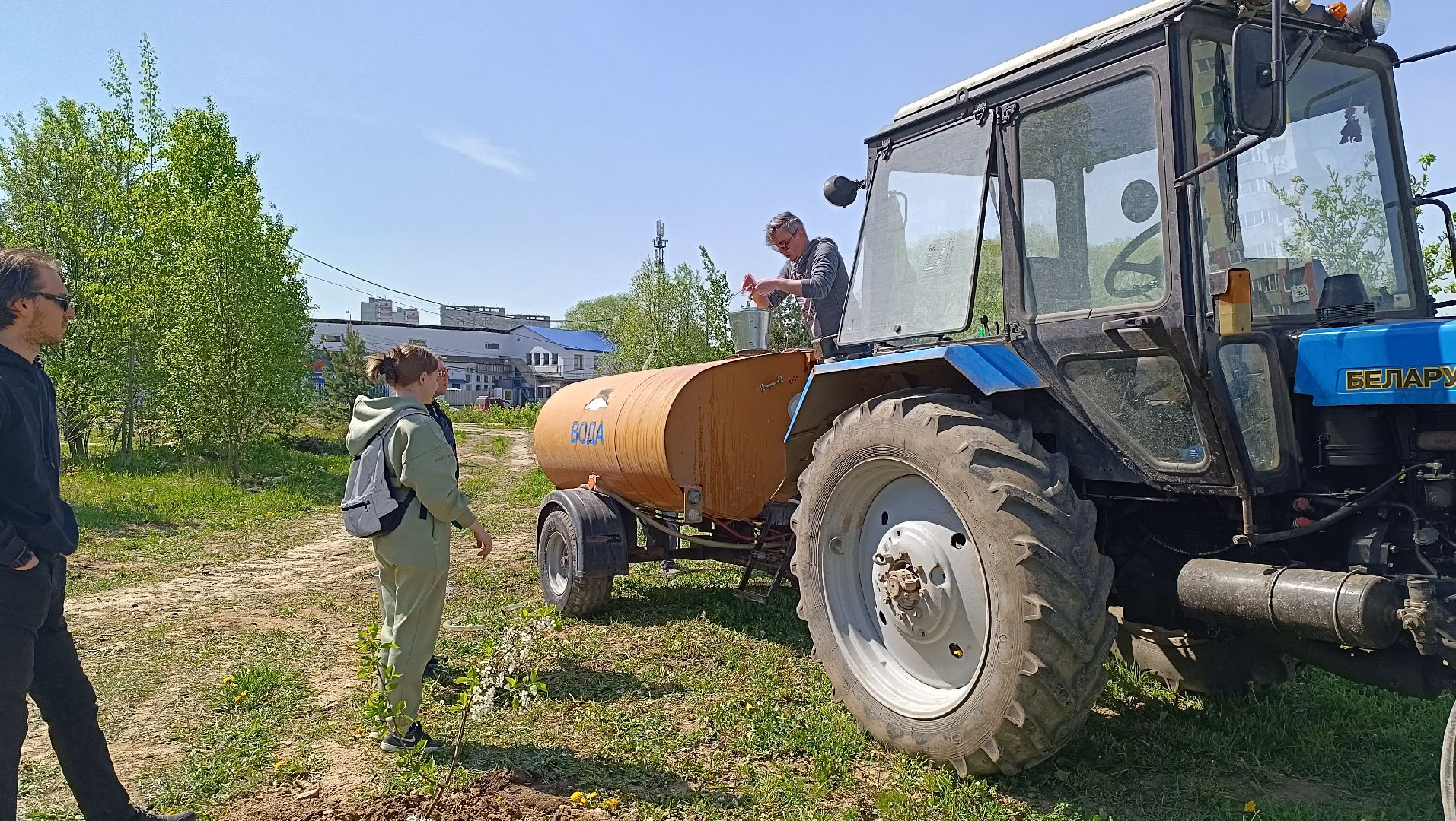 Лобня, дерево, акция