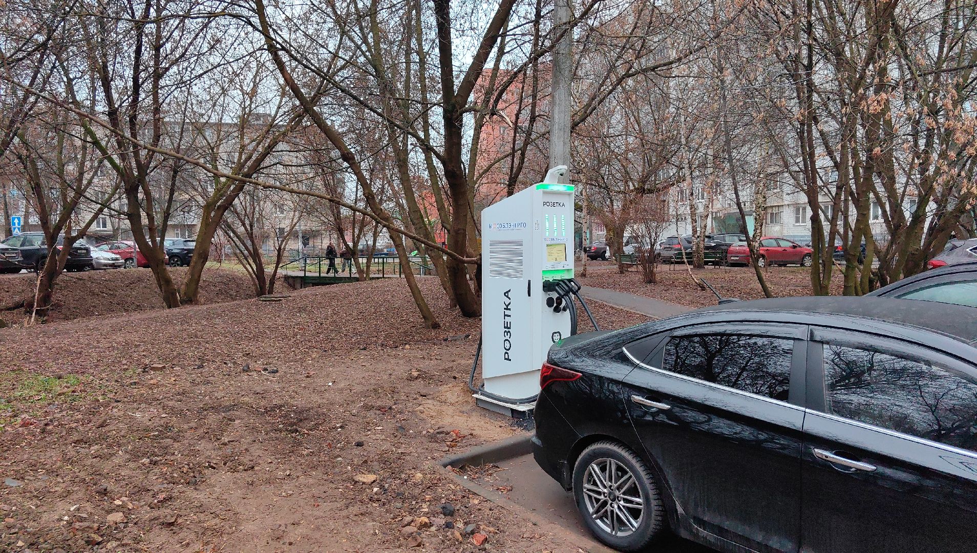 зарядная станция, электромобиль, мощность, Мособлэнерго,