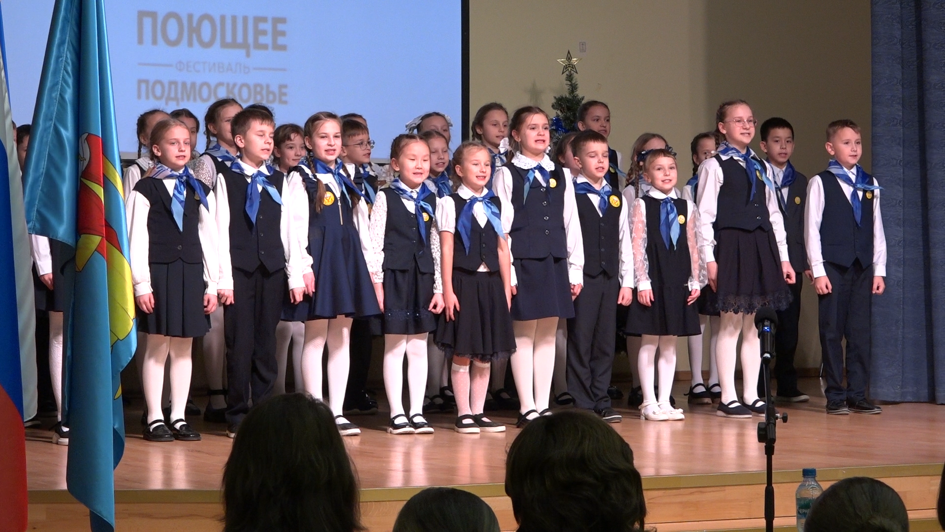 поющее подмосковье, власиха школа попова,  власиха школа перспектива, поющие хором, областной фестиваль,
